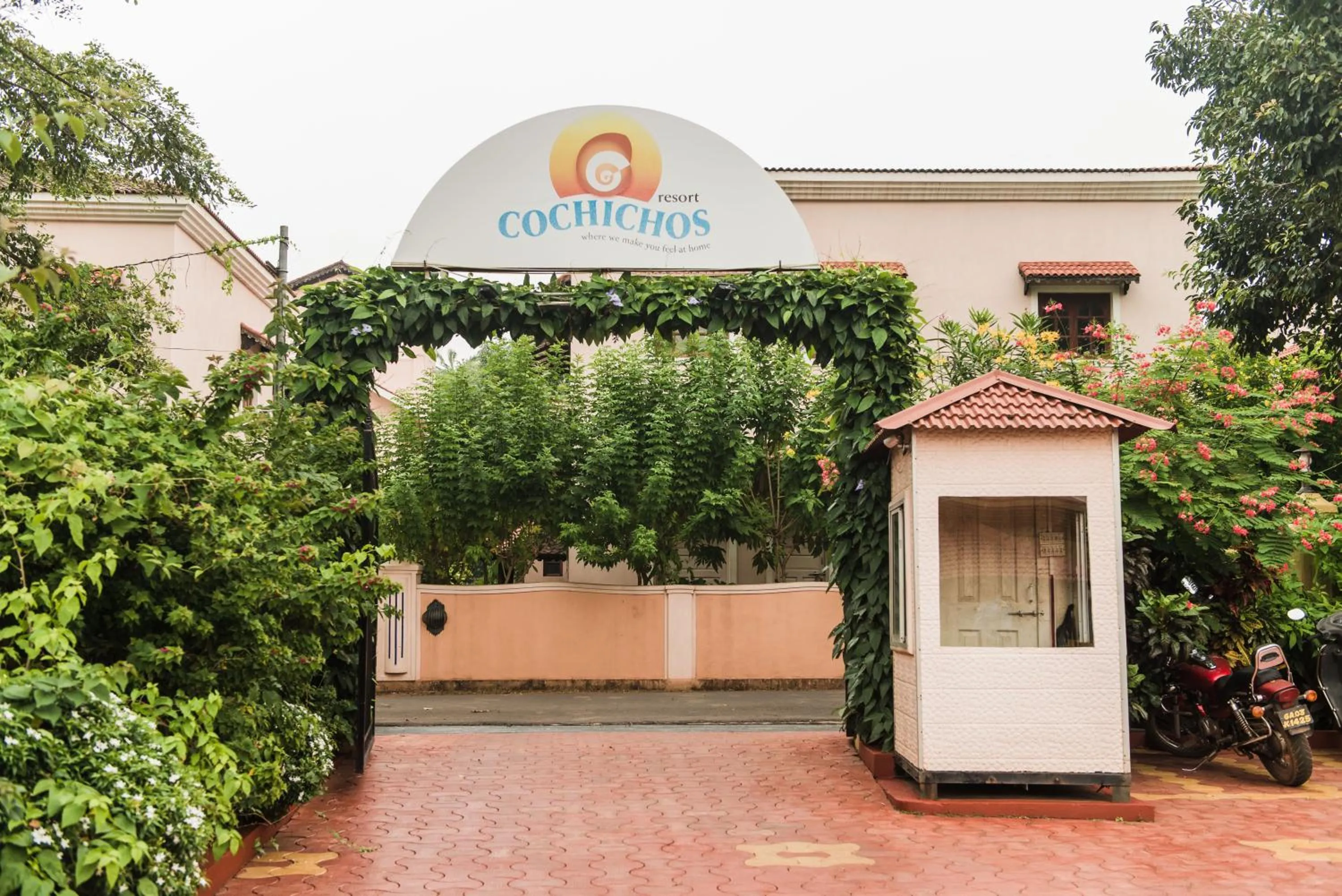 Facade/entrance in Cochichos Resort
