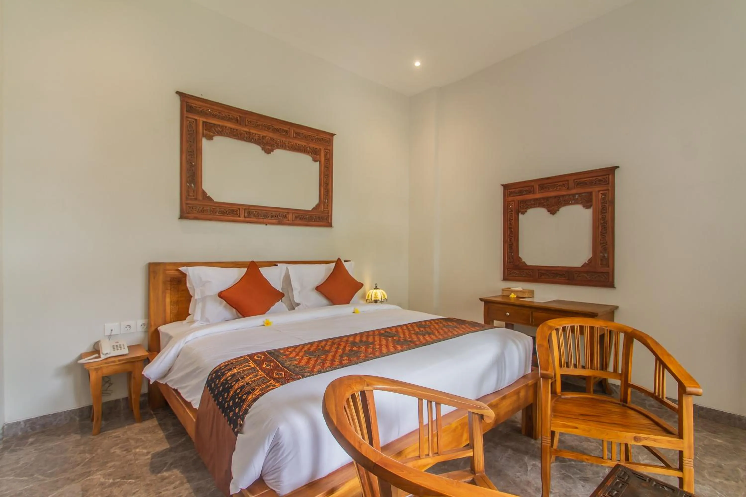 Bed in Graha Petulu Ubud by GenuineHost