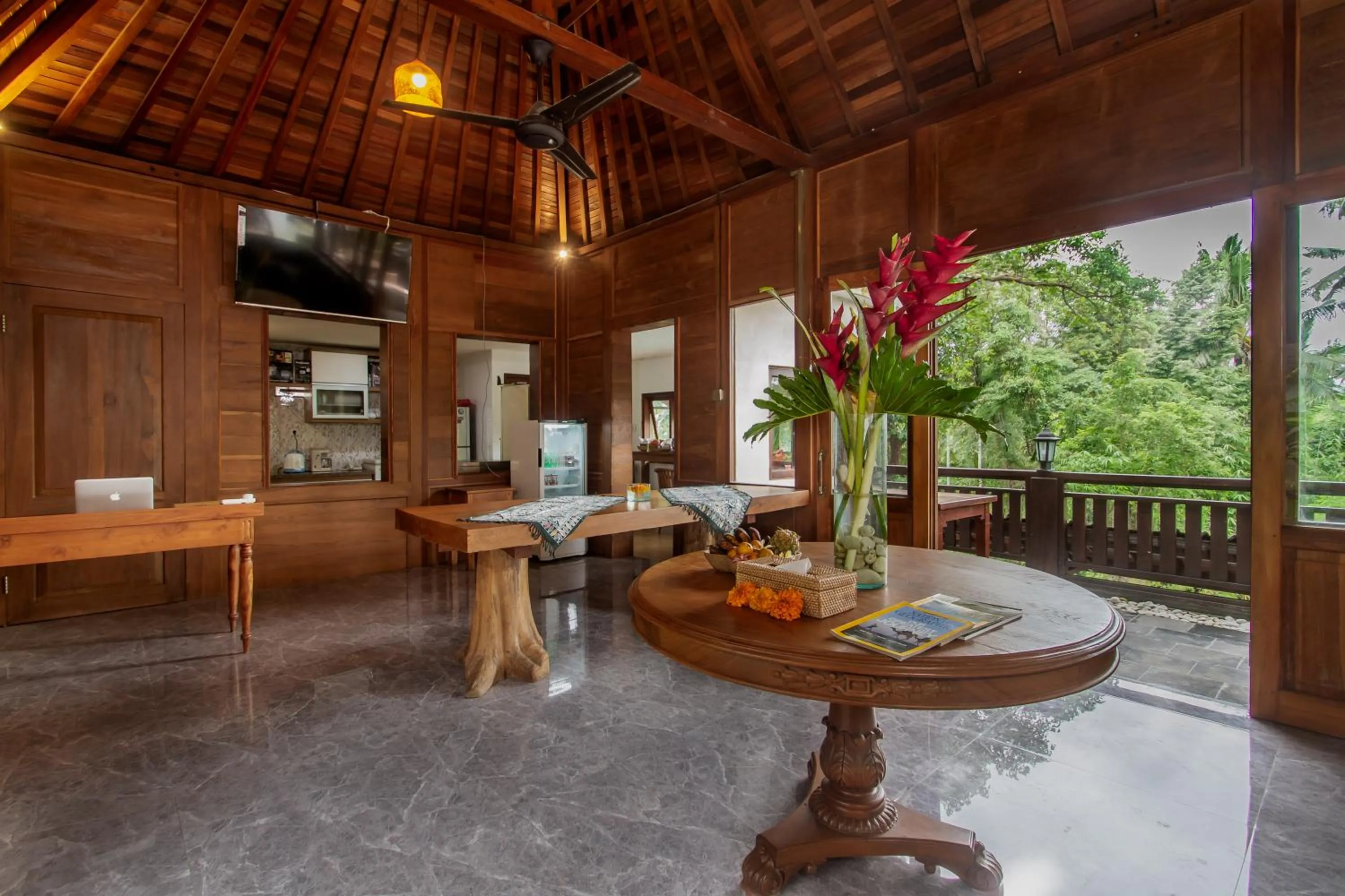 Lounge or bar in Graha Petulu Ubud by GenuineHost