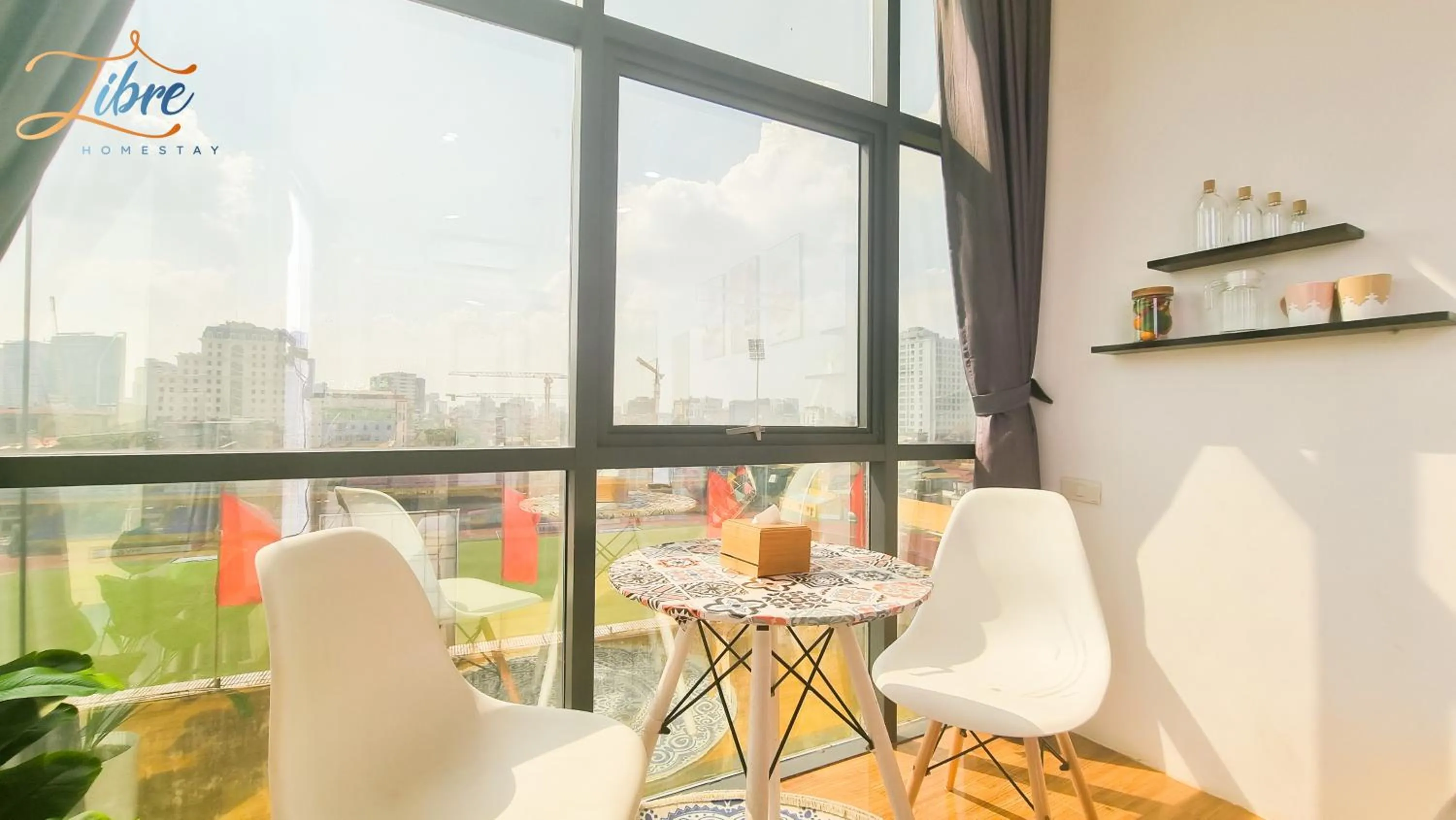 Living room in Libré Homestay