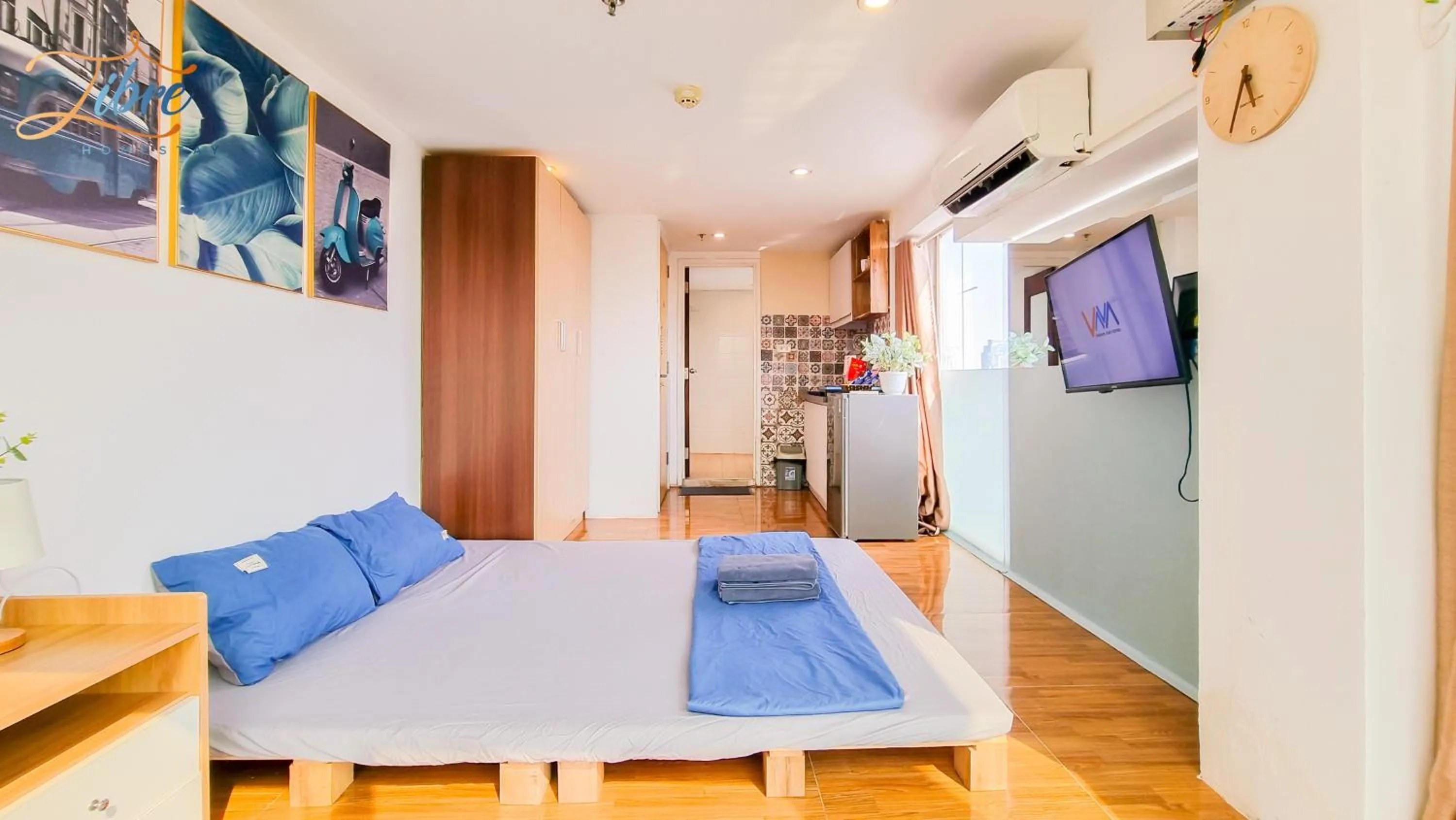 Communal lounge/ TV room in Libré Homestay