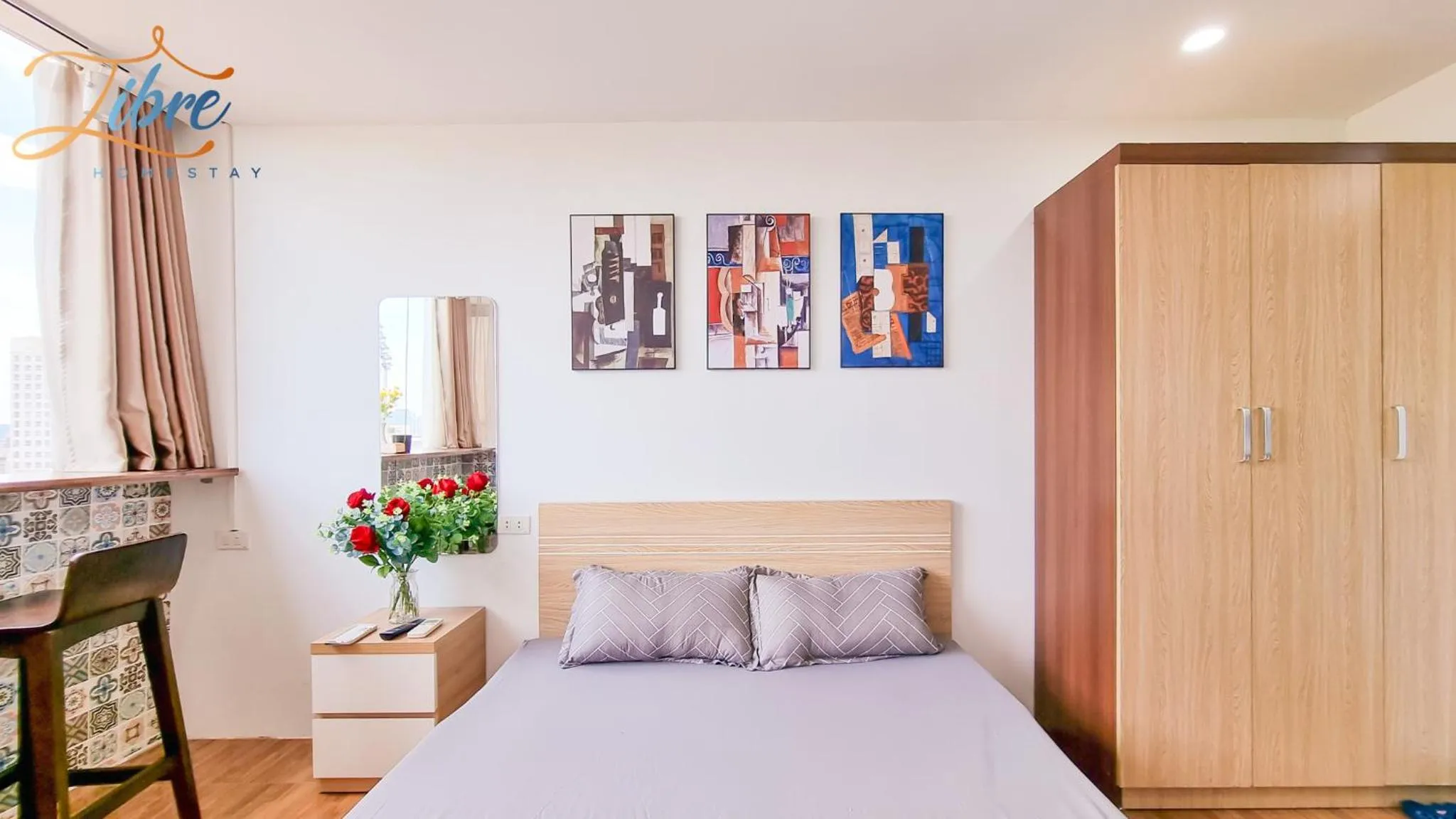 Bed in Libré Homestay