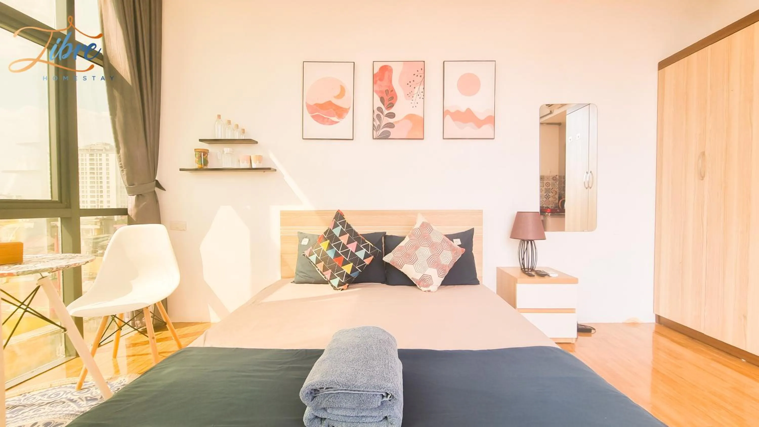 Bedroom, Bed in Libré Homestay