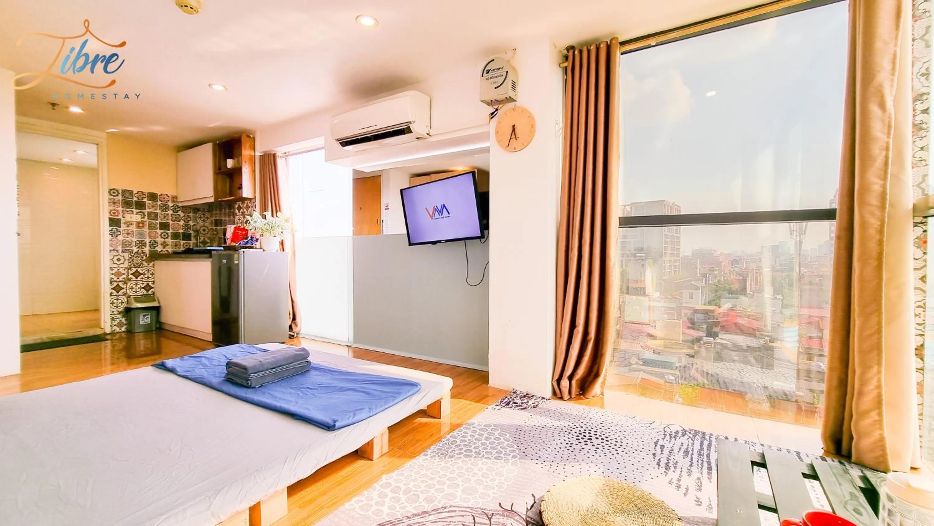 Bed in Libré Homestay