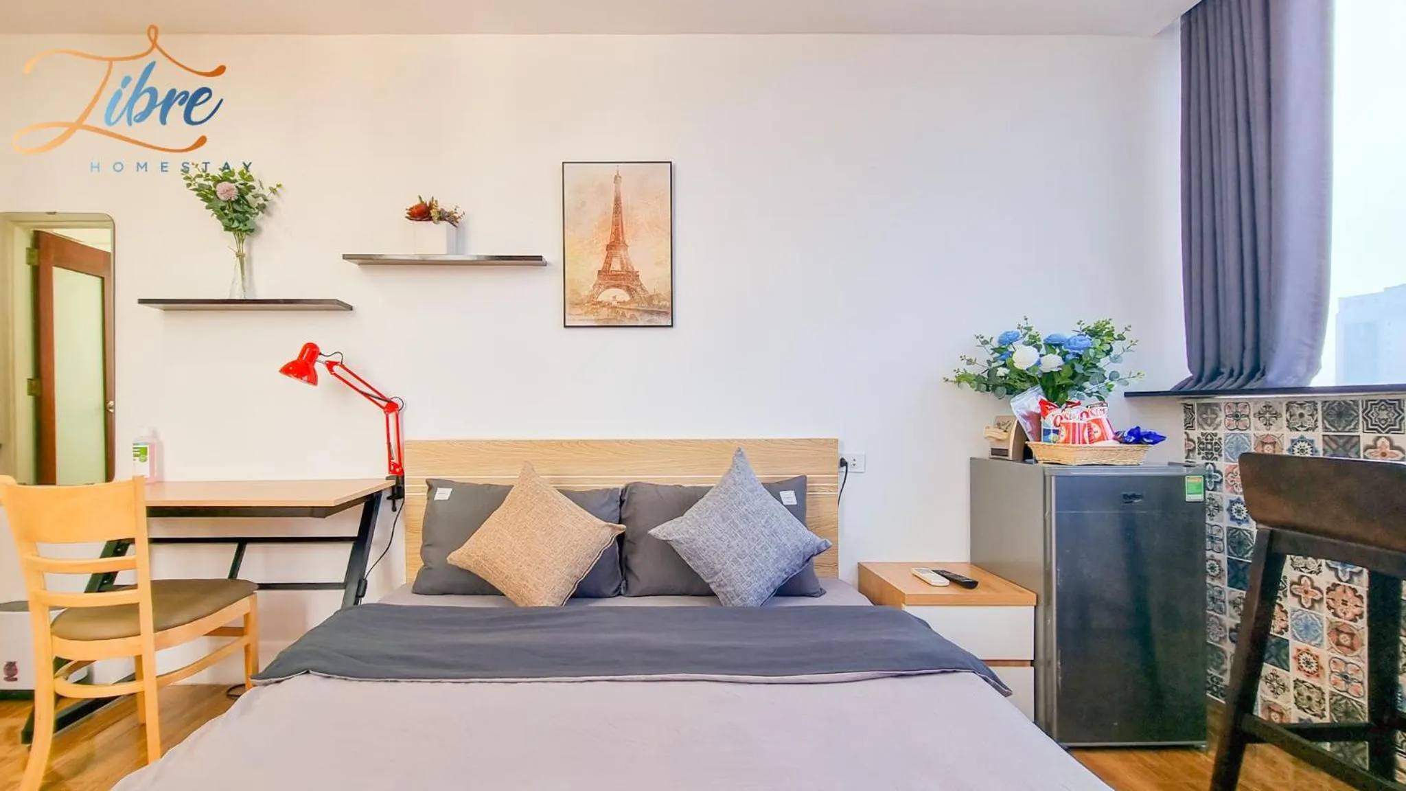 Bed in Libré Homestay