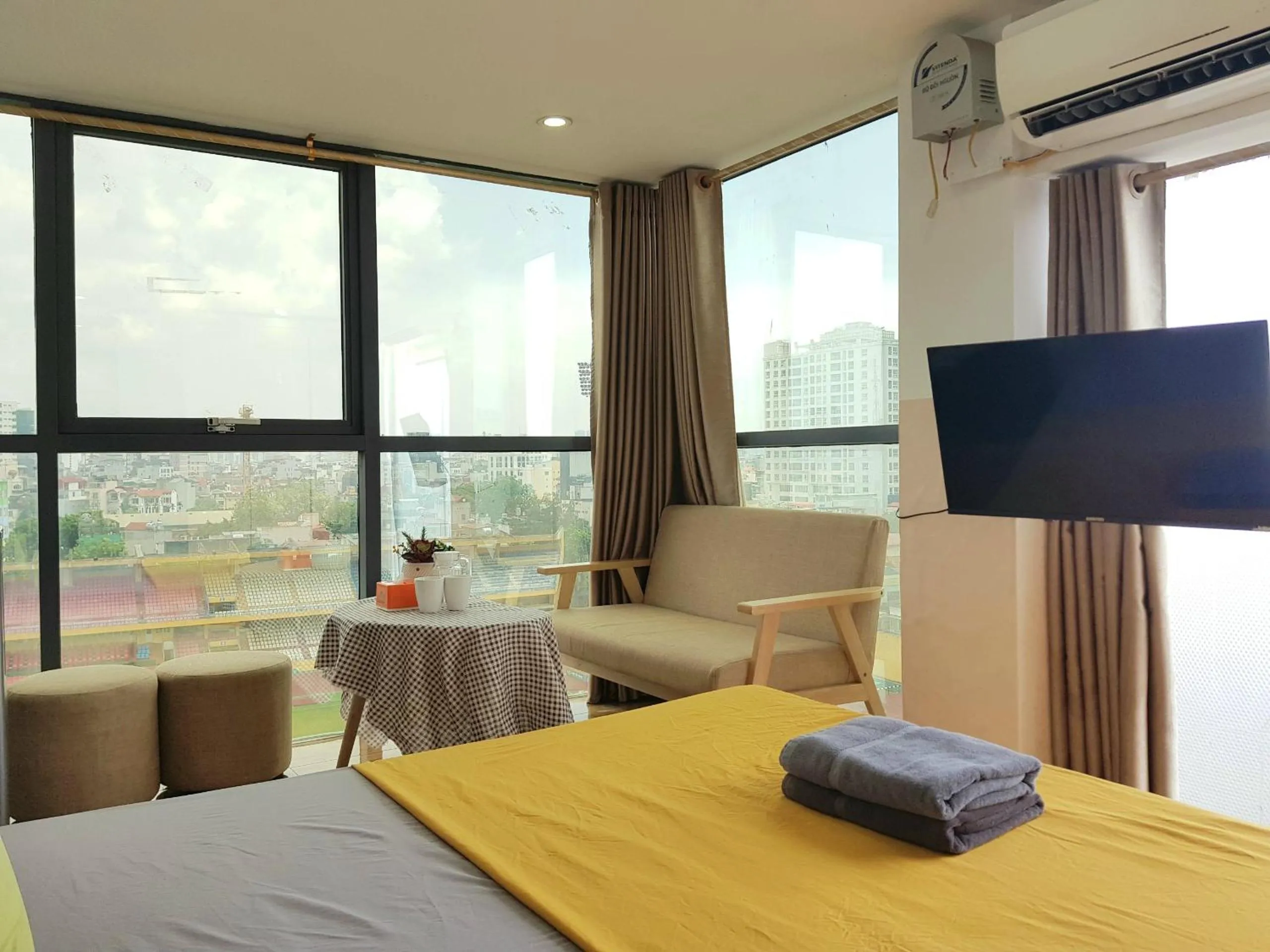 Natural landscape, Bed in Libré Homestay