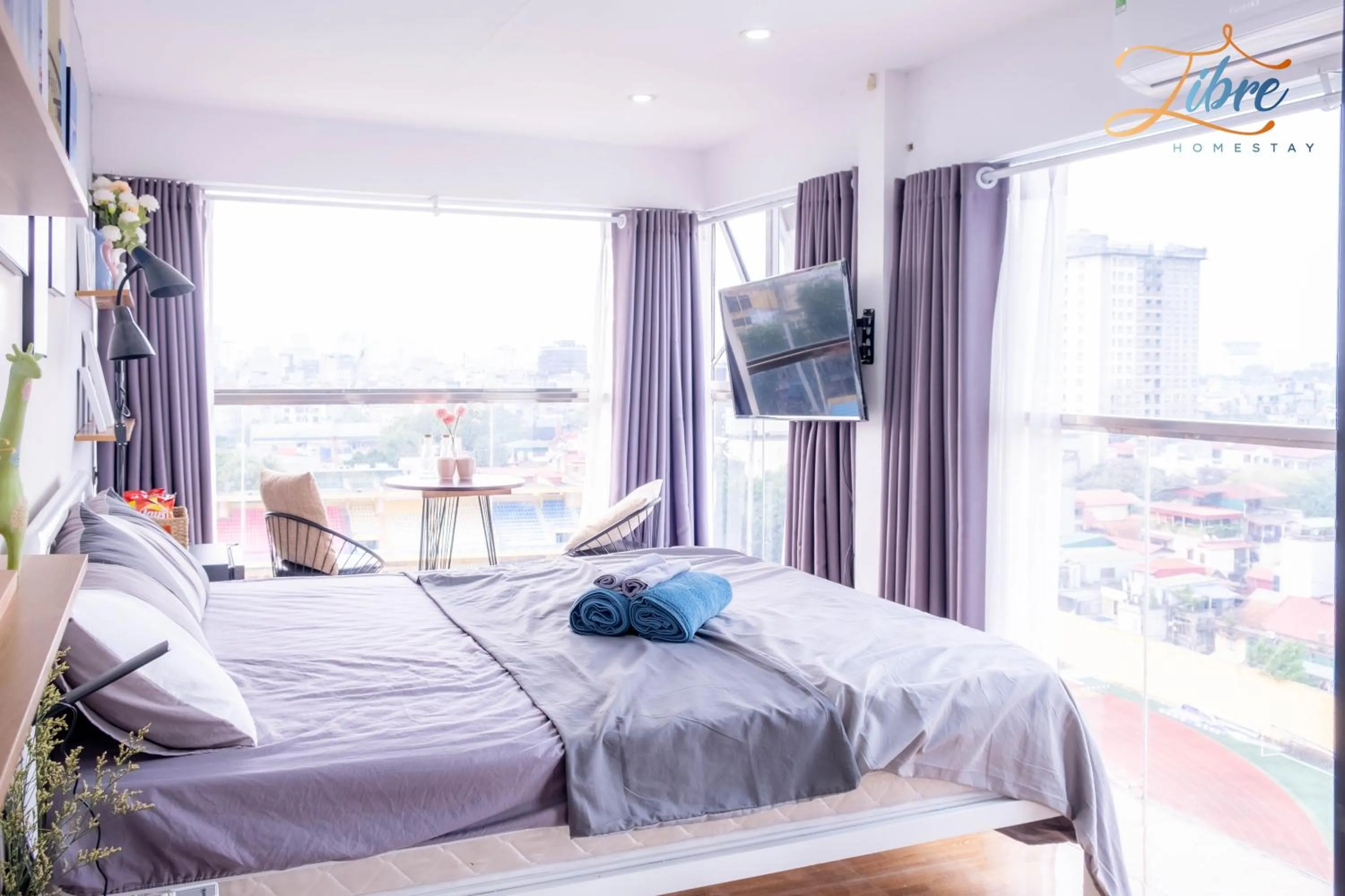 Bed in Libré Homestay