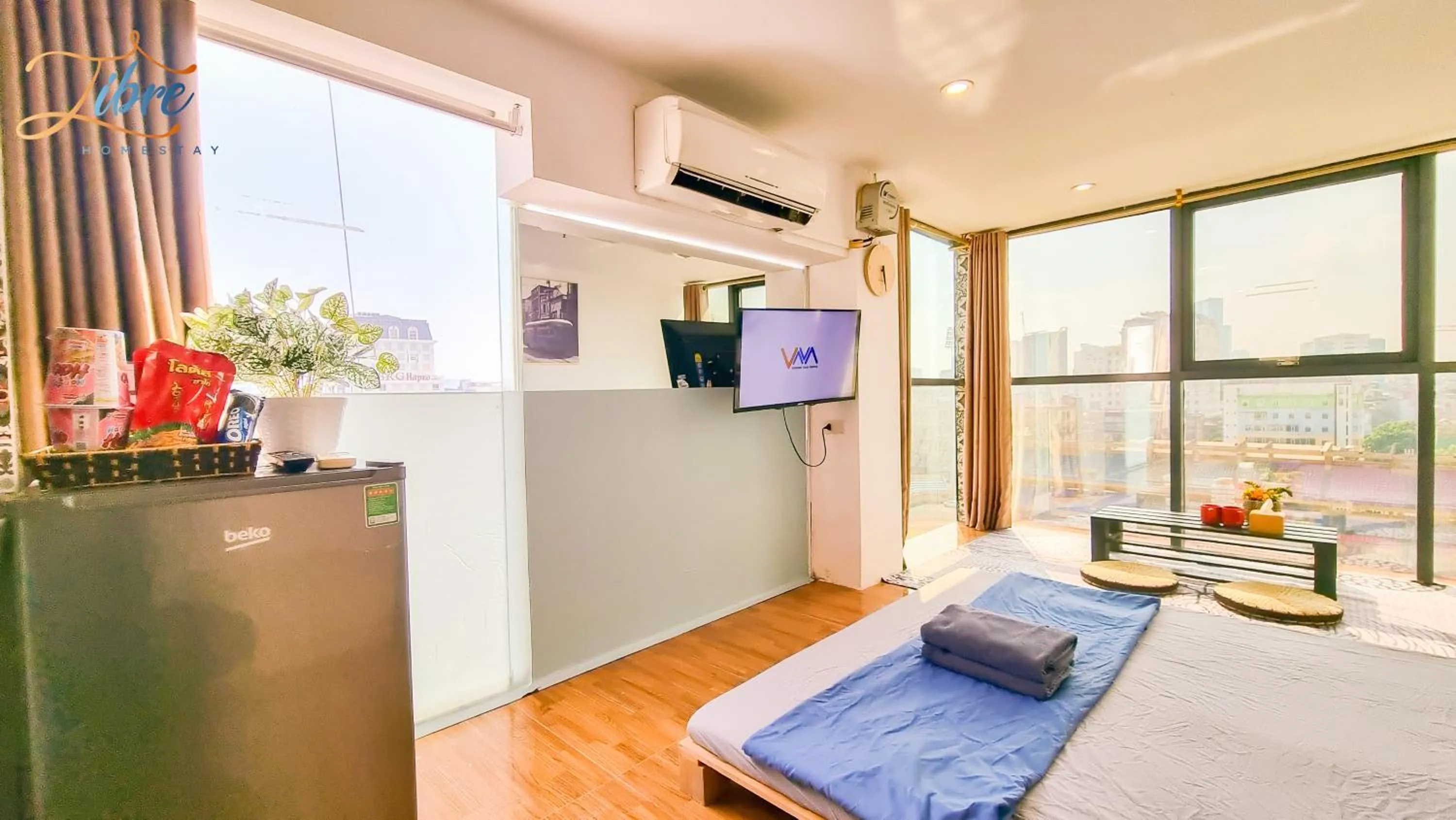 Photo of the whole room, Bed in Libré Homestay