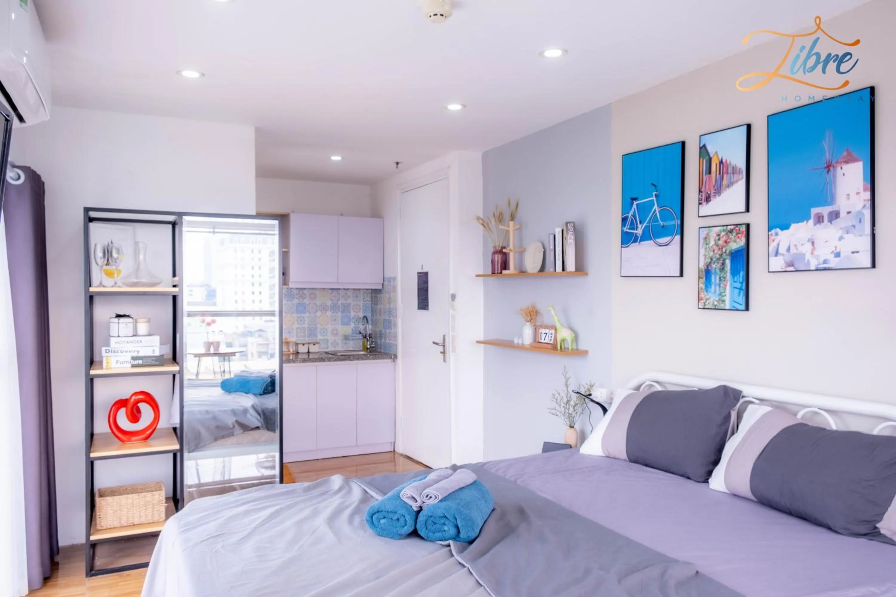 Bed in Libré Homestay