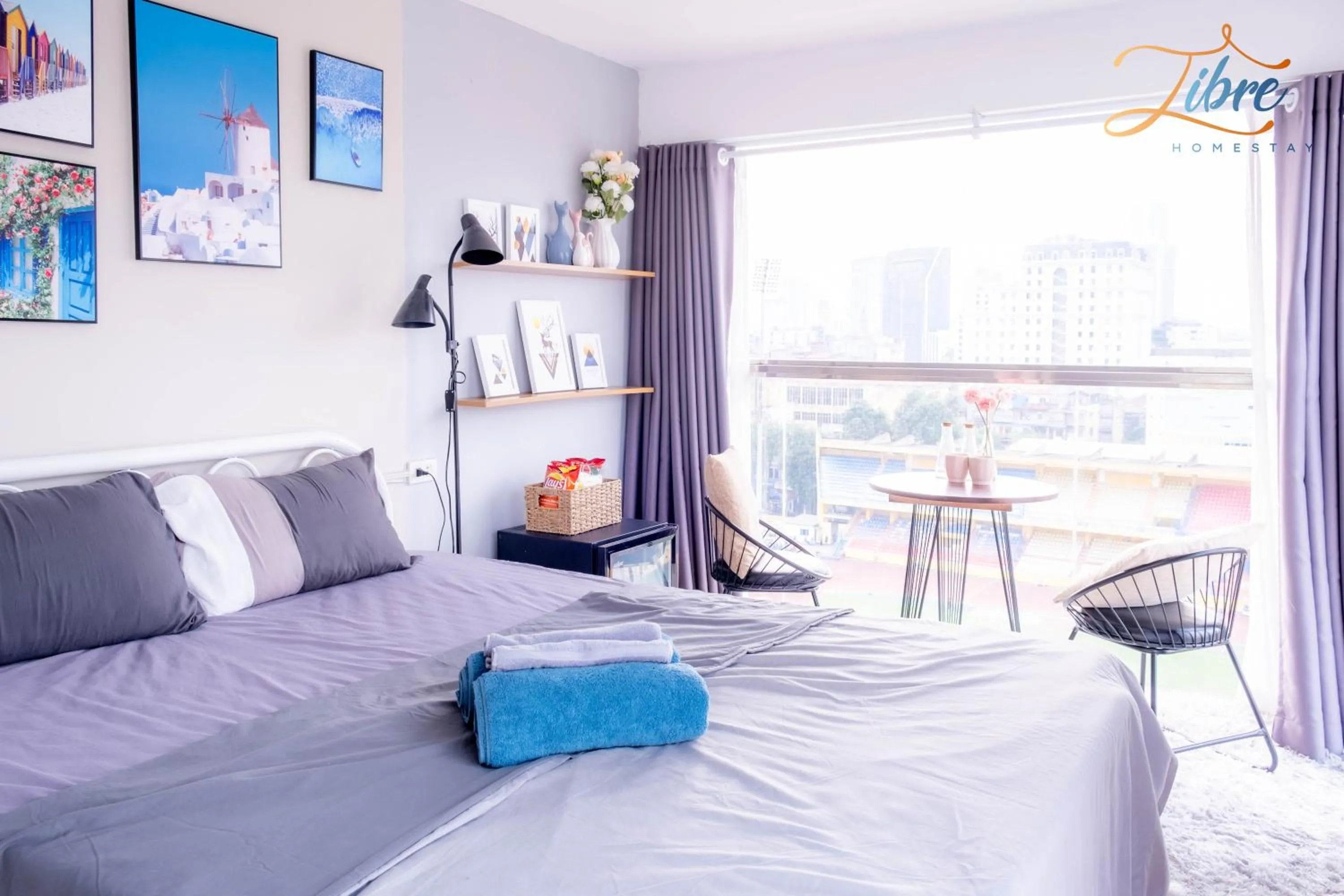 Bed in Libré Homestay