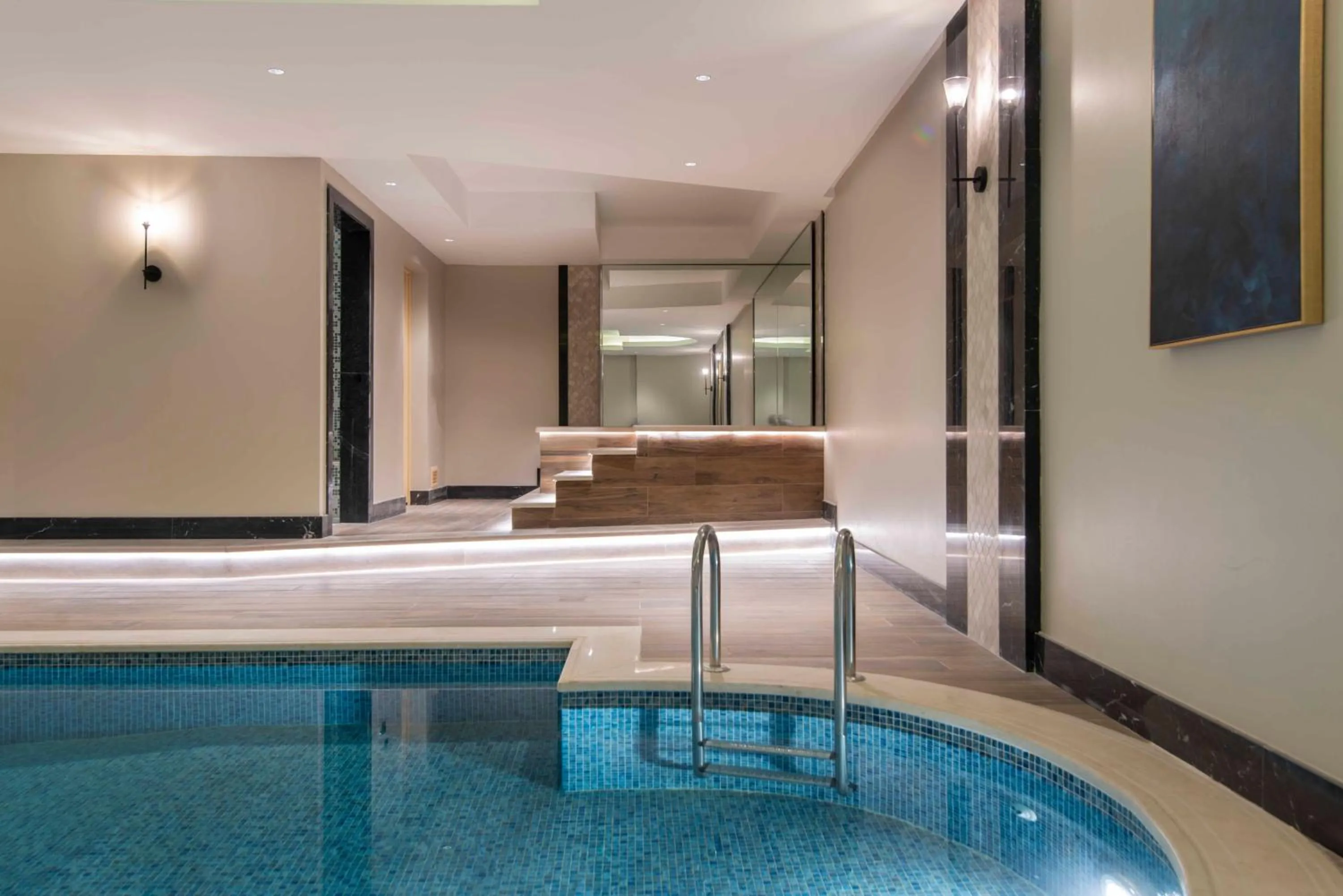 Swimming pool in WAW Hotel Suites King Abdullah Road