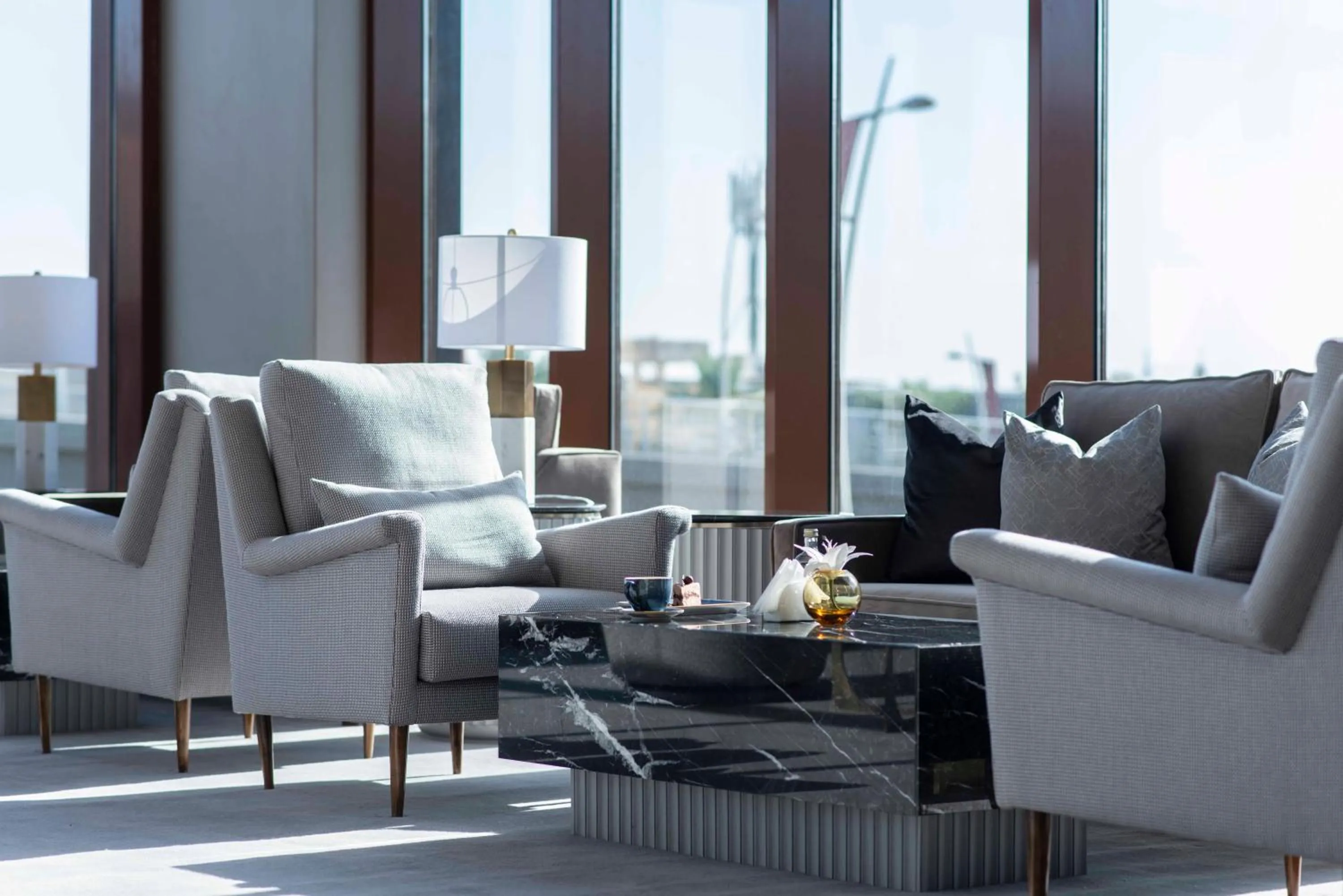 Lobby or reception in WAW Hotel Suites King Abdullah Road