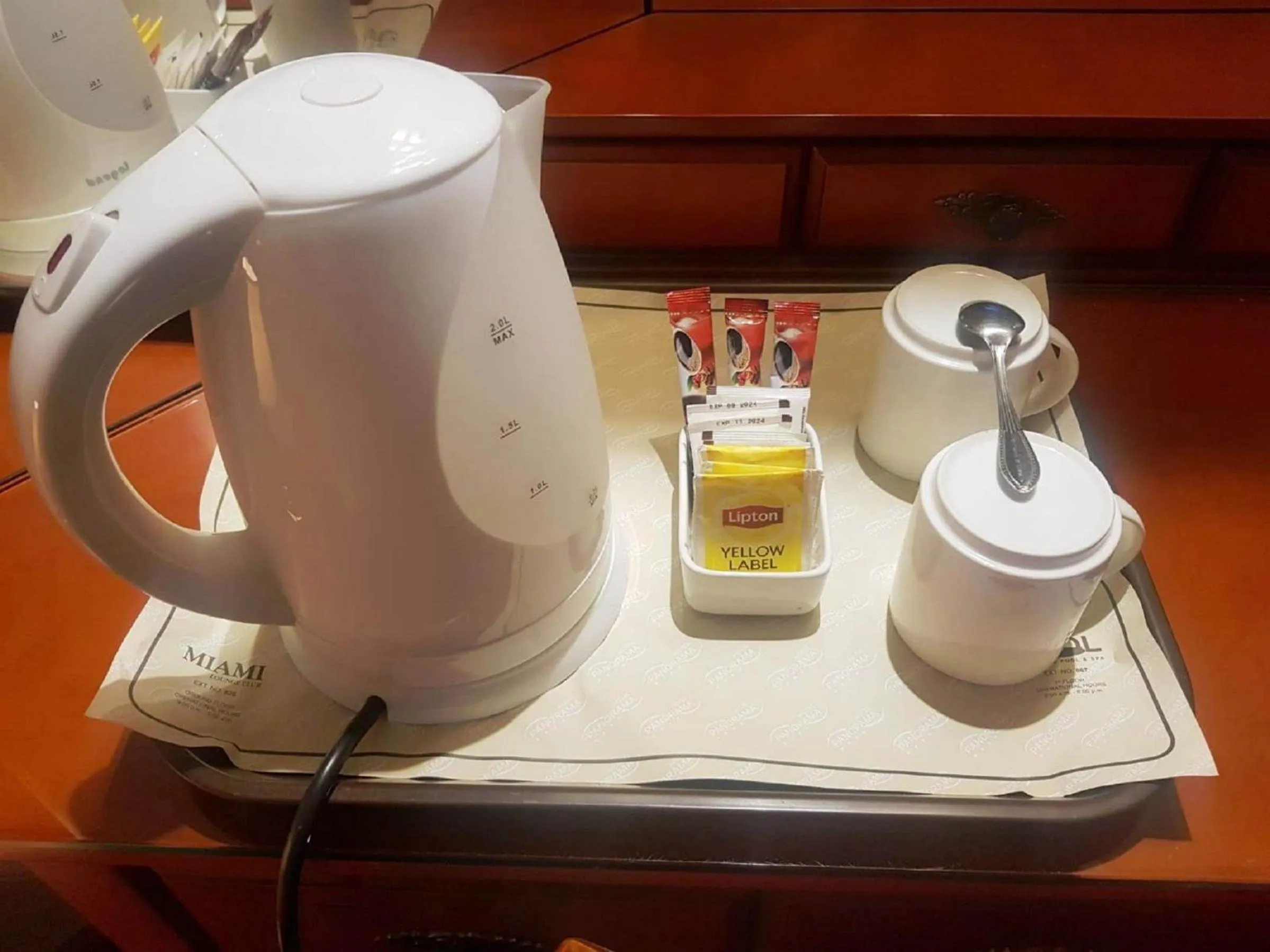 Coffee/tea facilities in Panorama Hotel and Spa