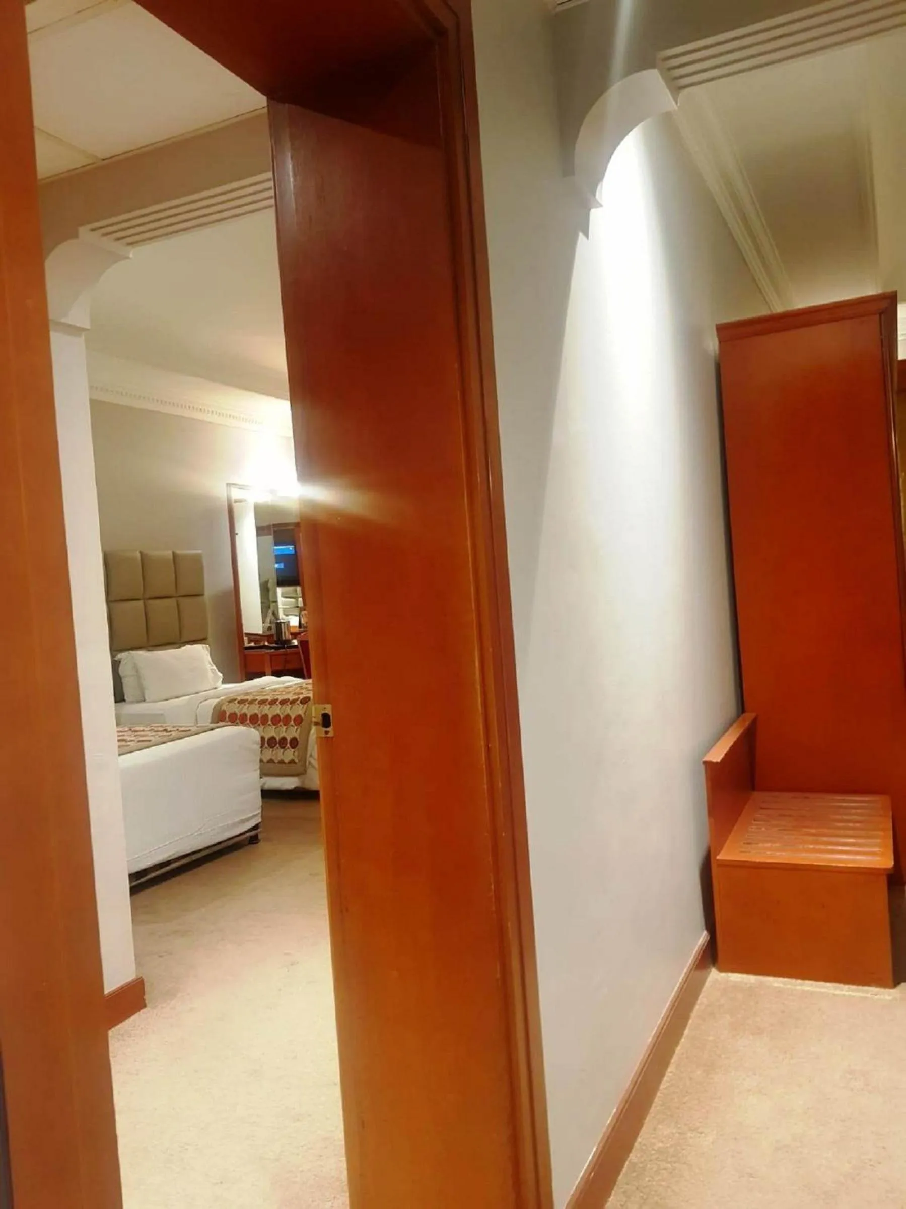 Bed in Panorama Hotel and Spa