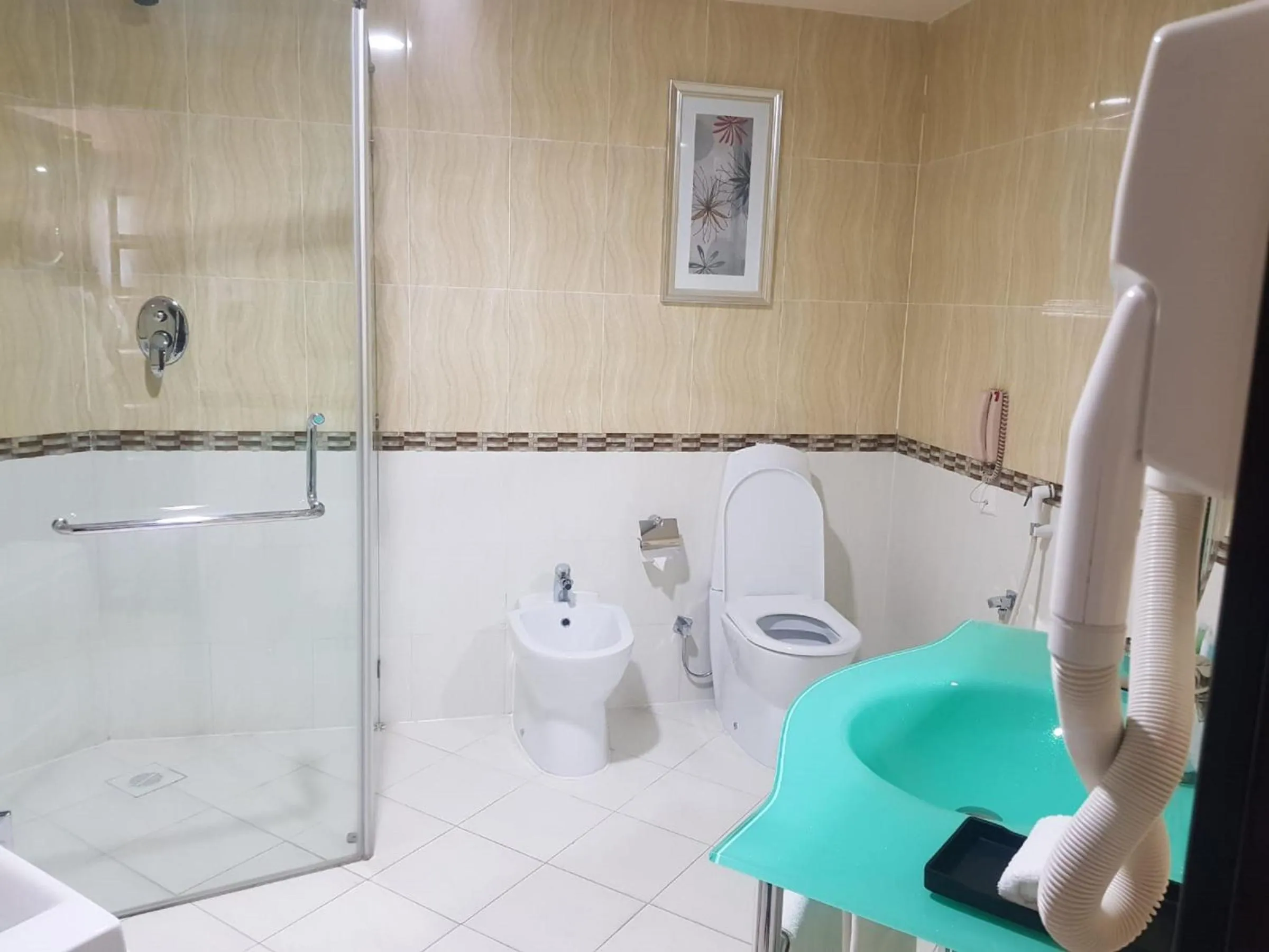 Shower in Panorama Hotel and Spa