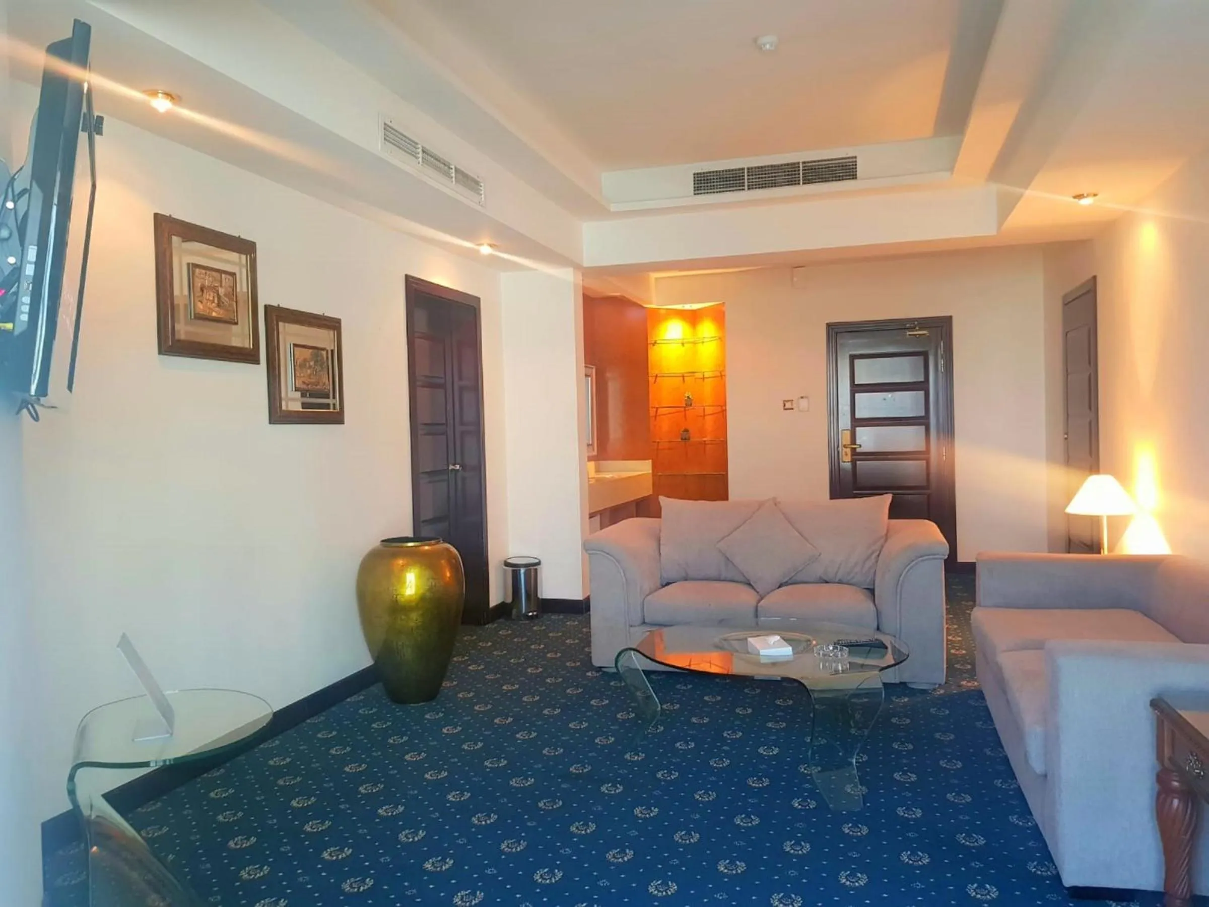 Living room, Bed in Panorama Hotel and Spa