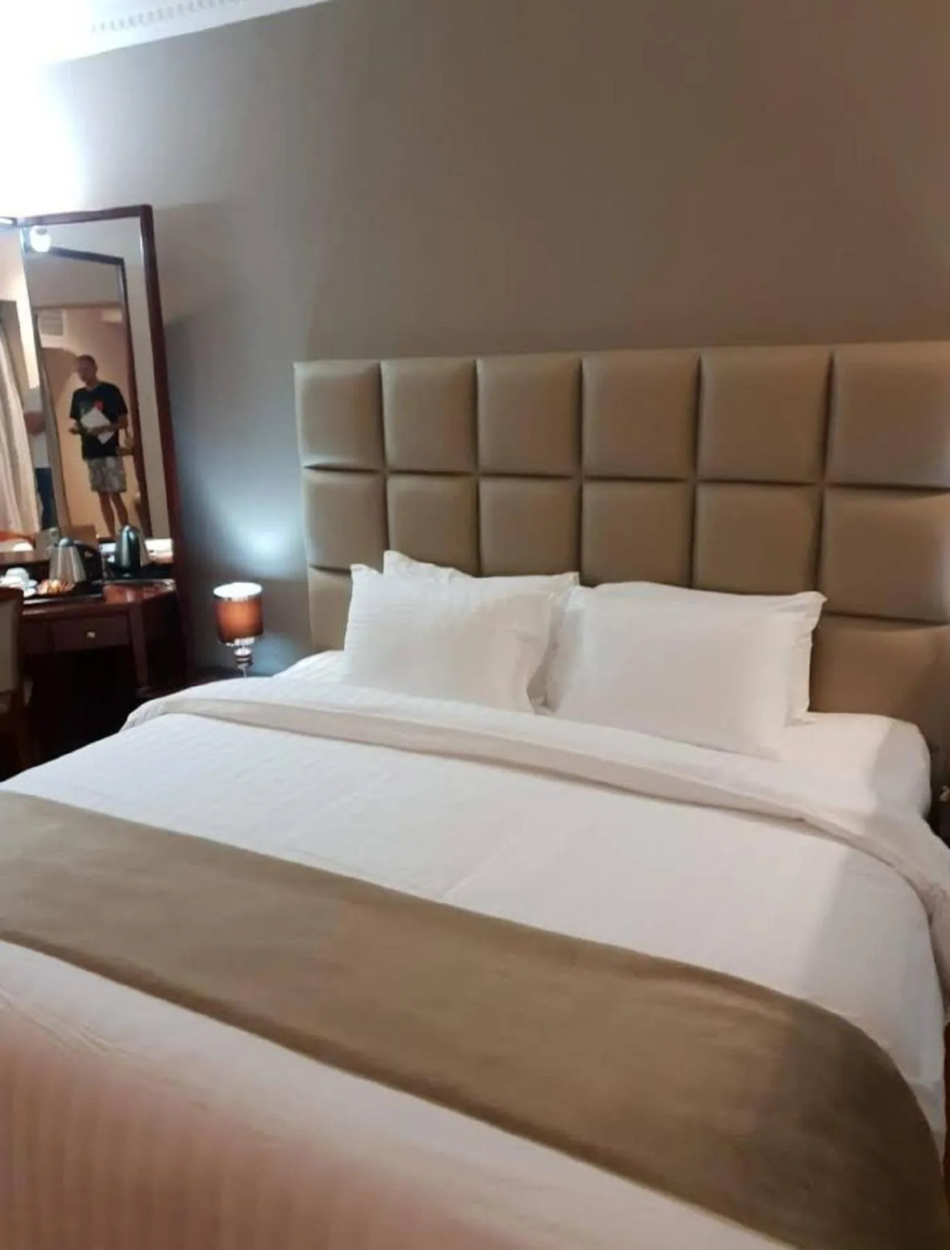 Bed in Panorama Hotel and Spa