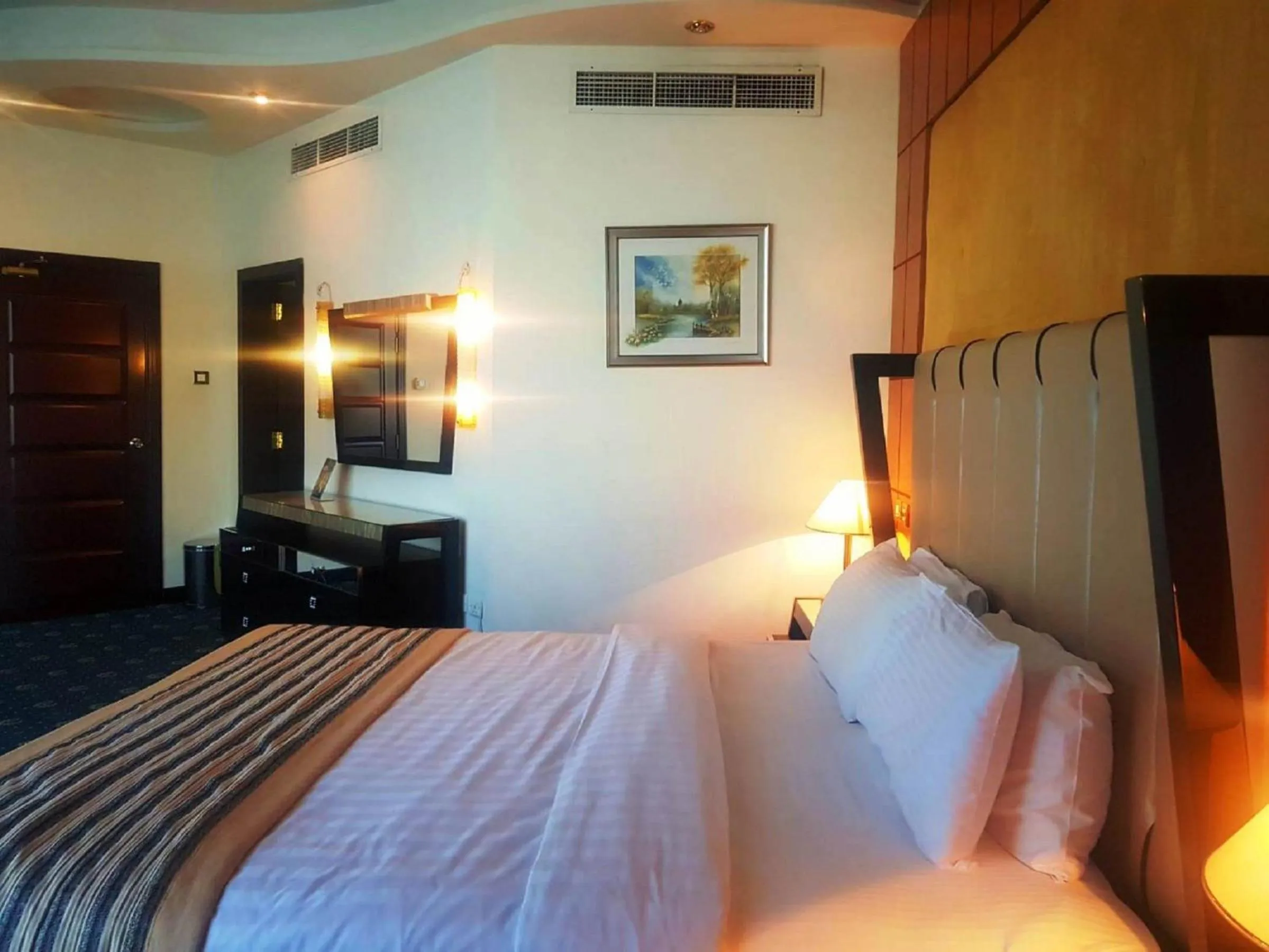 Bed in Panorama Hotel and Spa