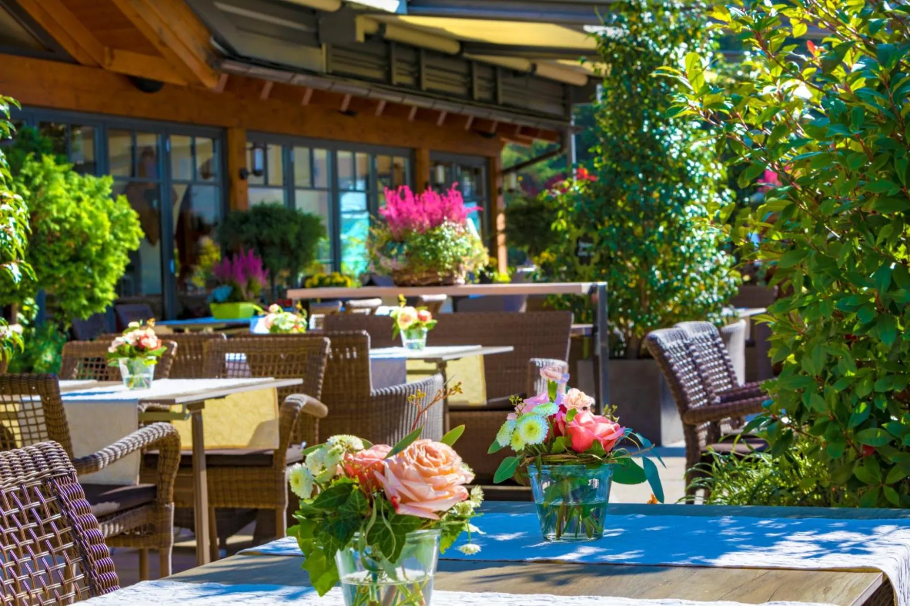 Balcony/Terrace in Aktivhotel Alpendorf