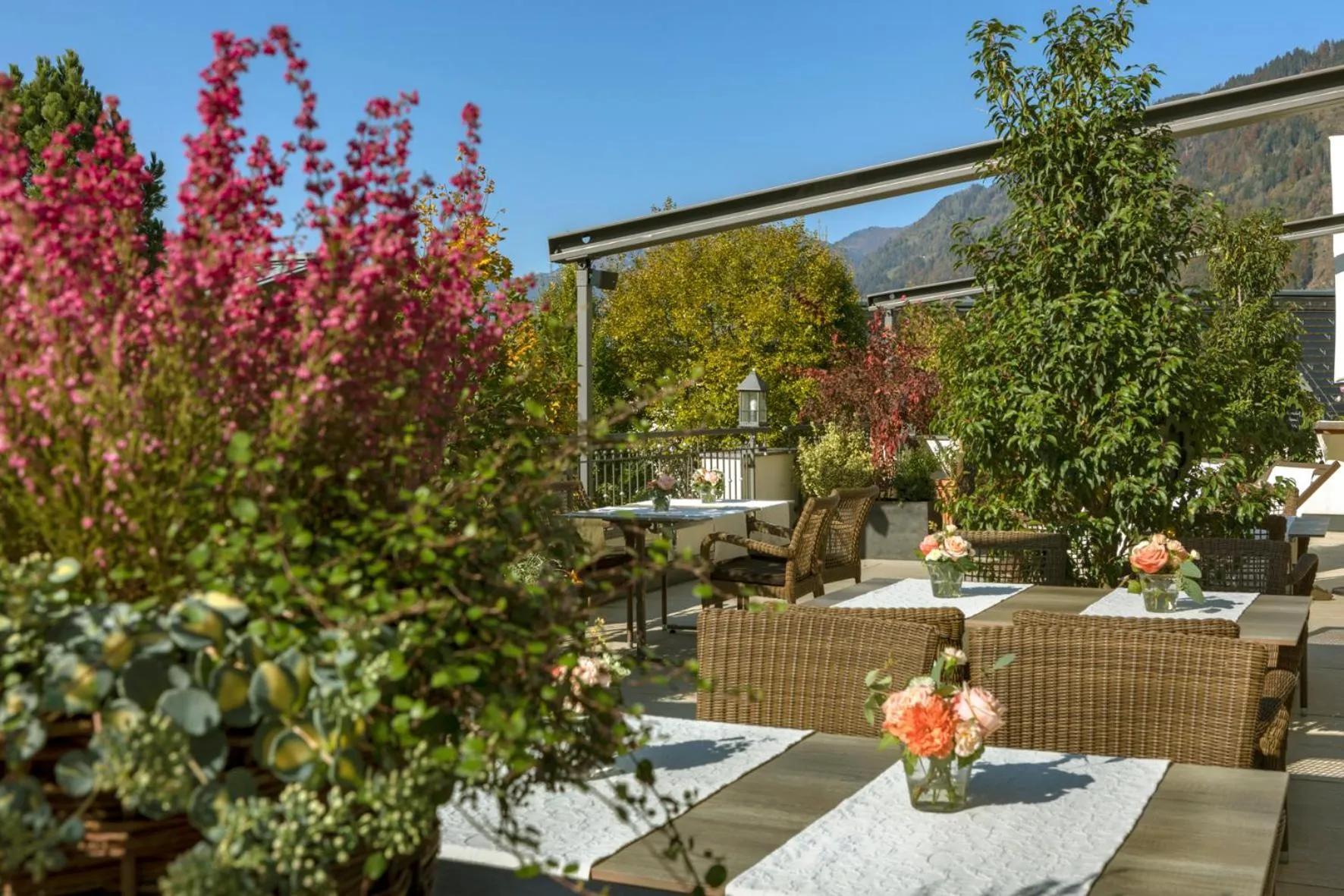 Balcony/Terrace in Aktivhotel Alpendorf