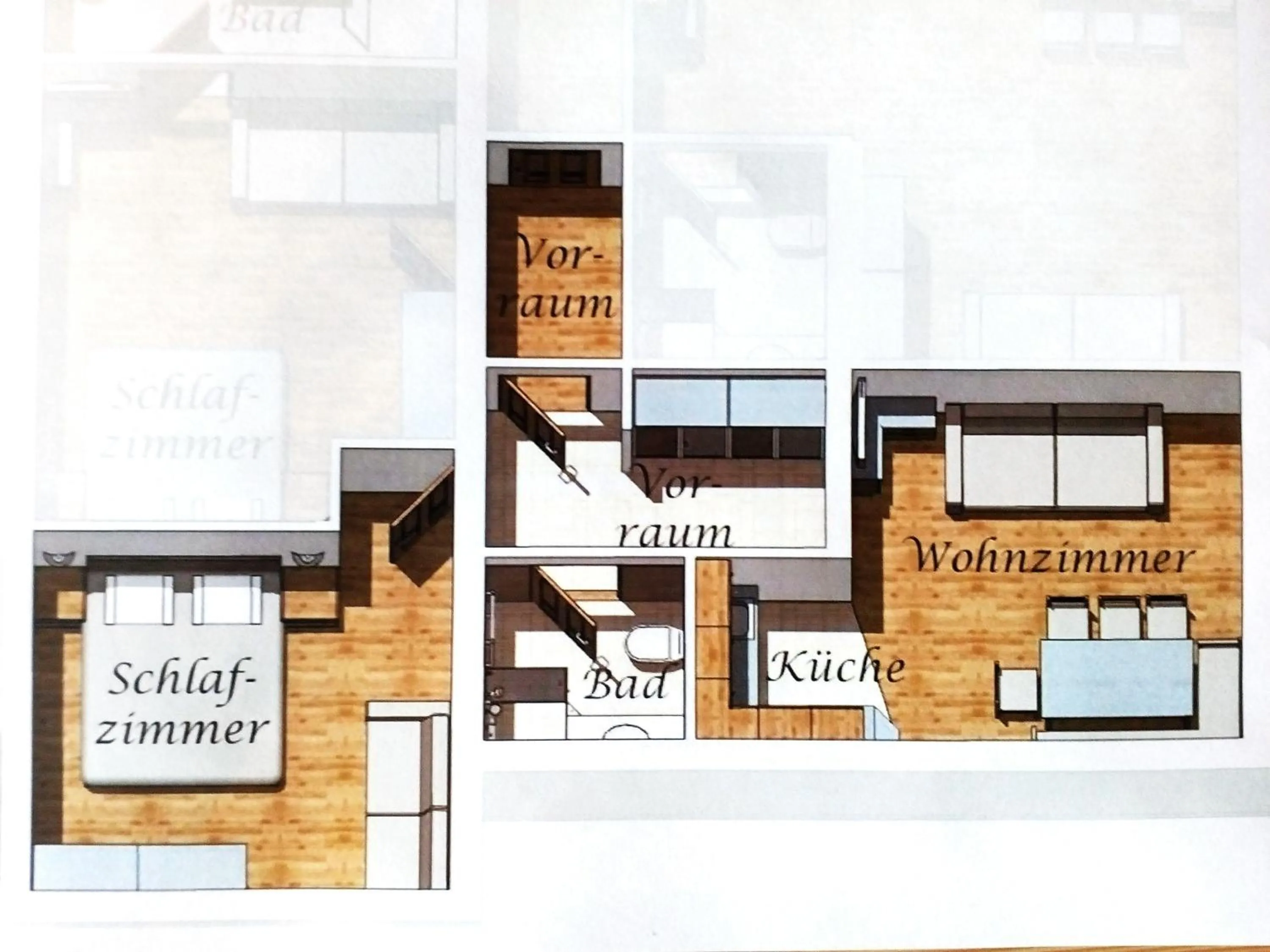 Floor plan in Landhaus & Appartementhaus Haussteiner