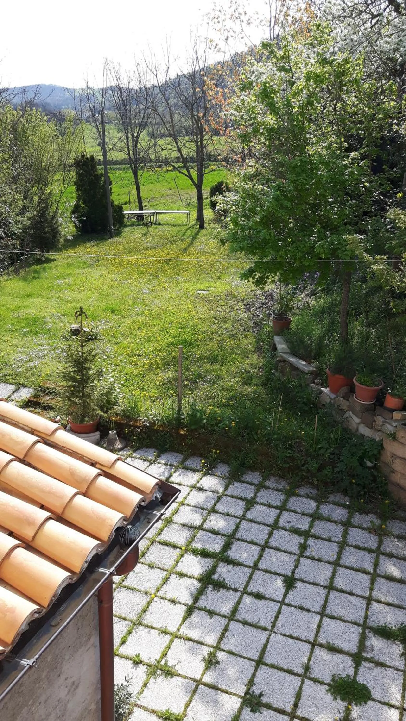 Garden in B&B Le Due Rocche