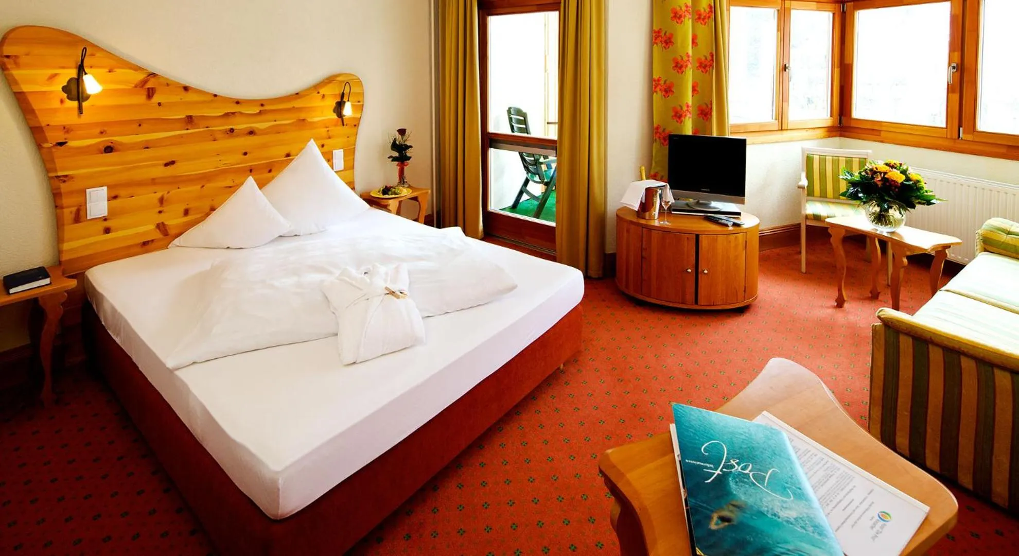 Bed in Hotel Die Post