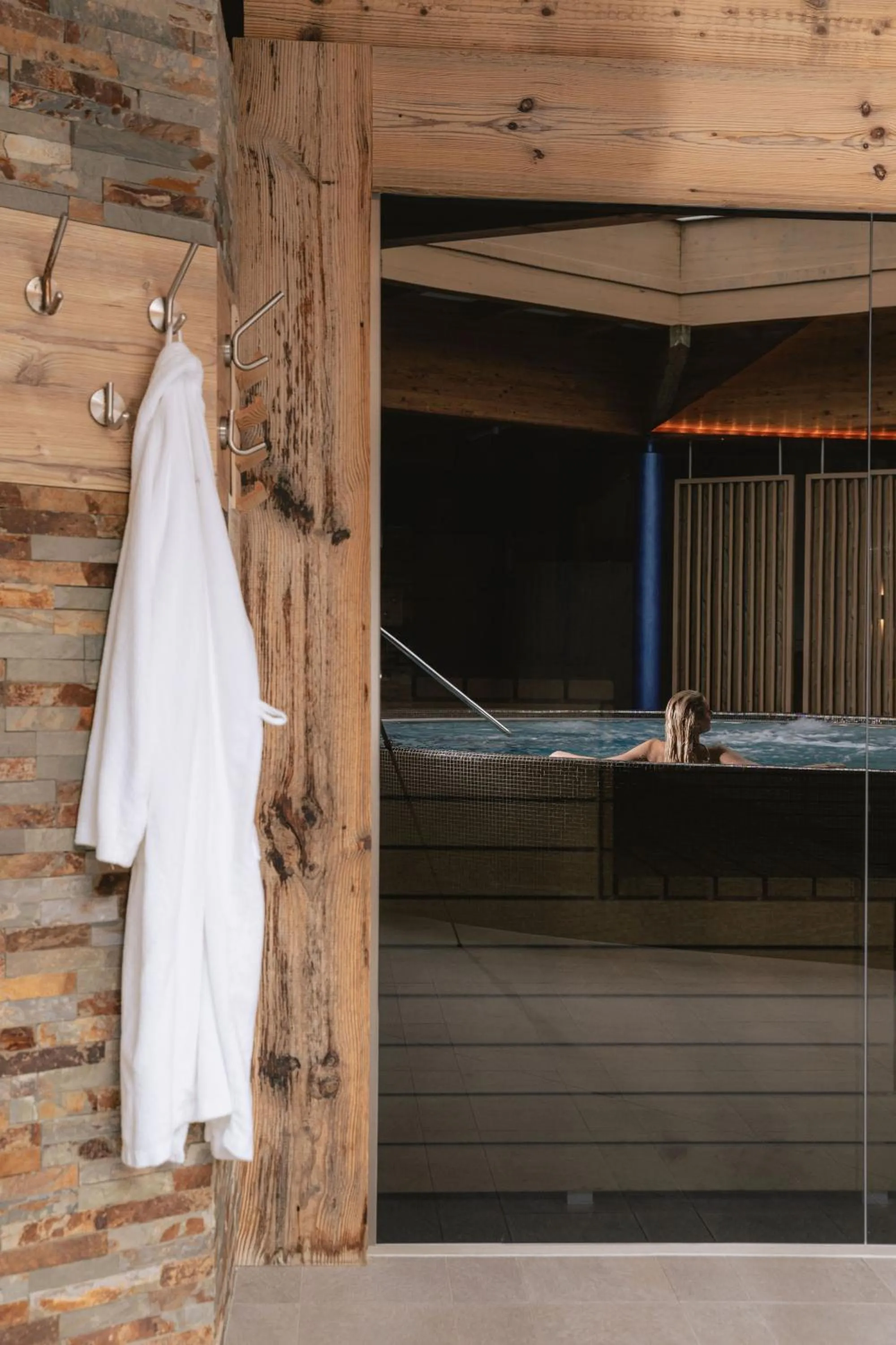 Swimming pool in Hotel Die Post