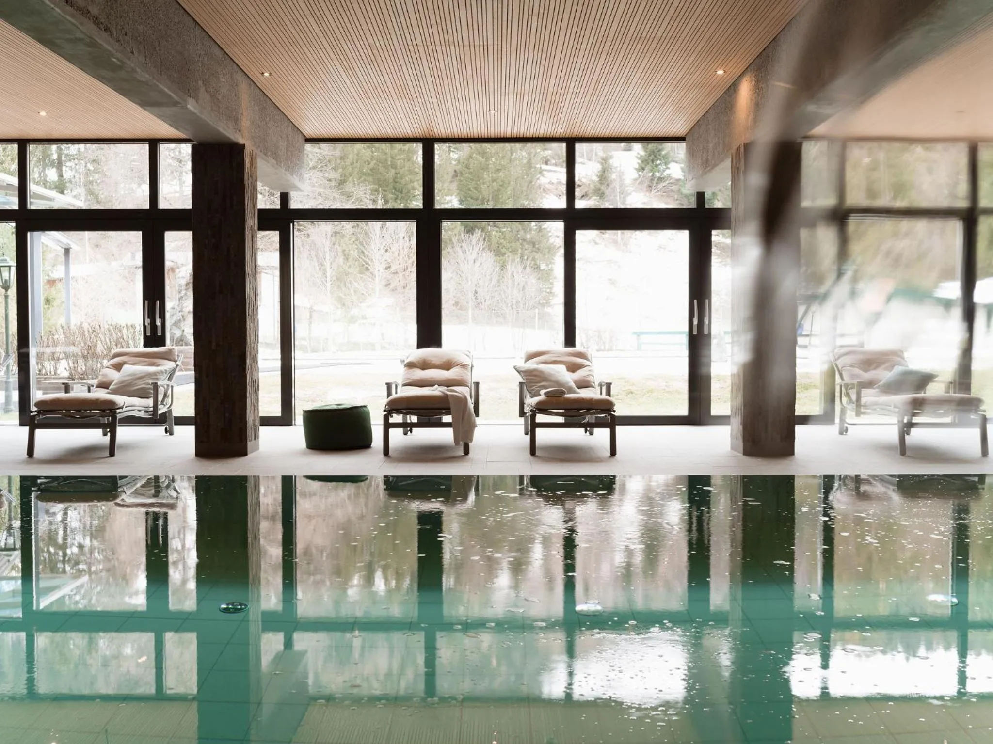 Swimming pool in Hotel Die Post