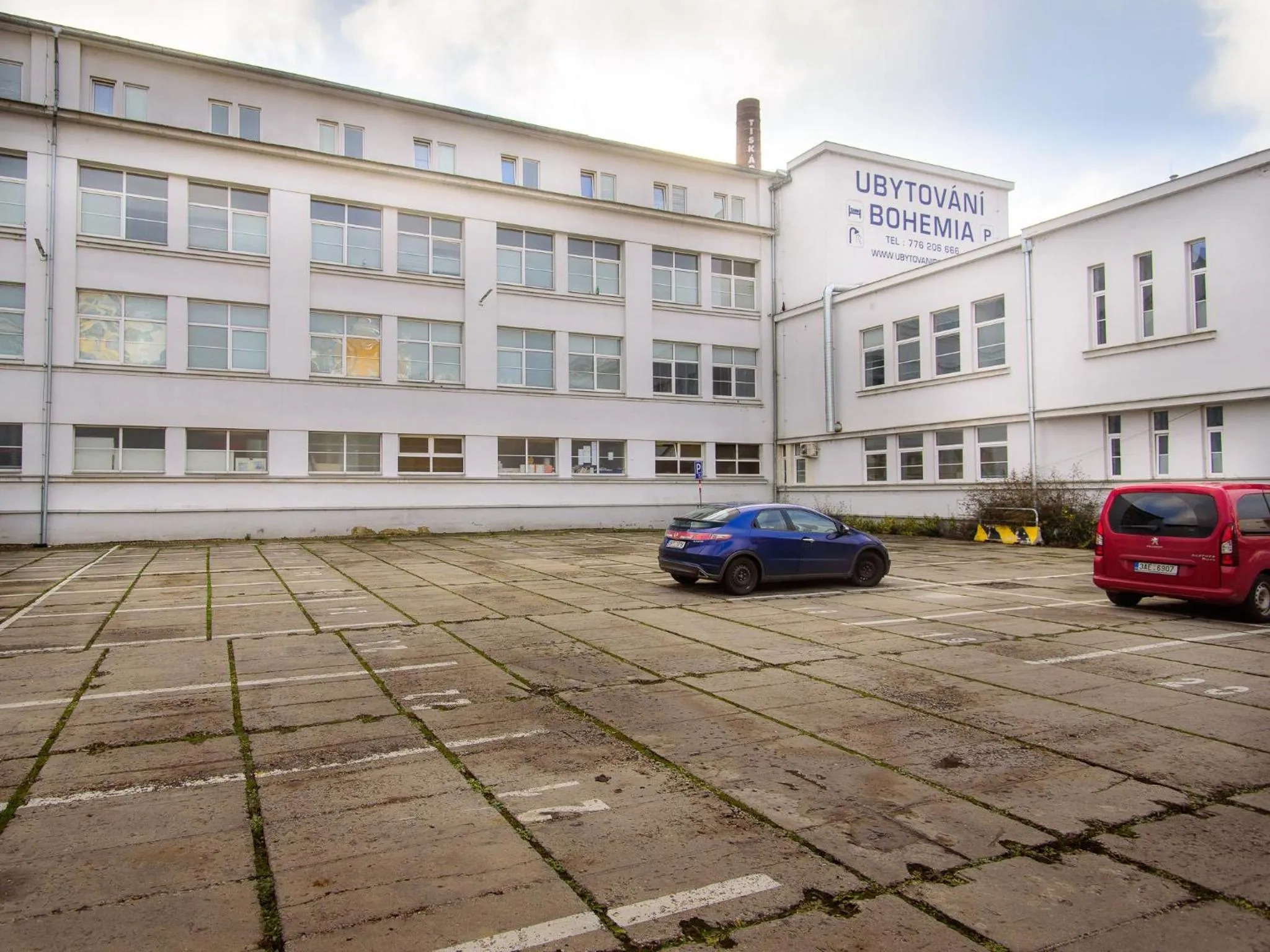 Property building in Hostel BOHEMIA