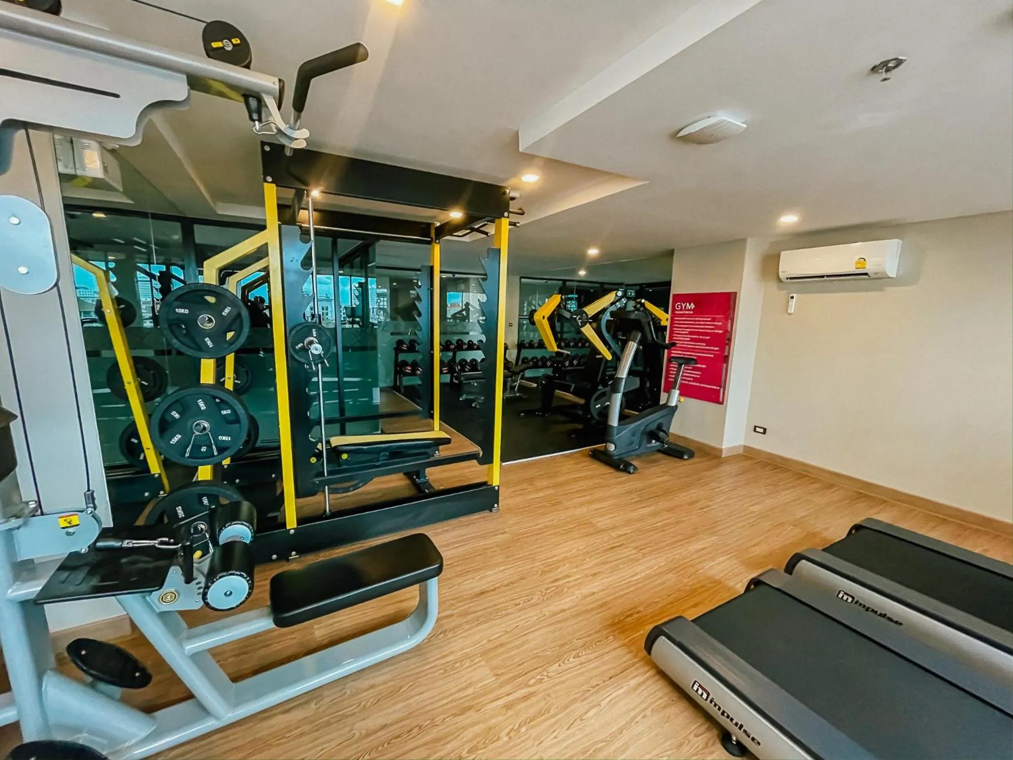Fitness centre/facilities in GLOW Pattaya