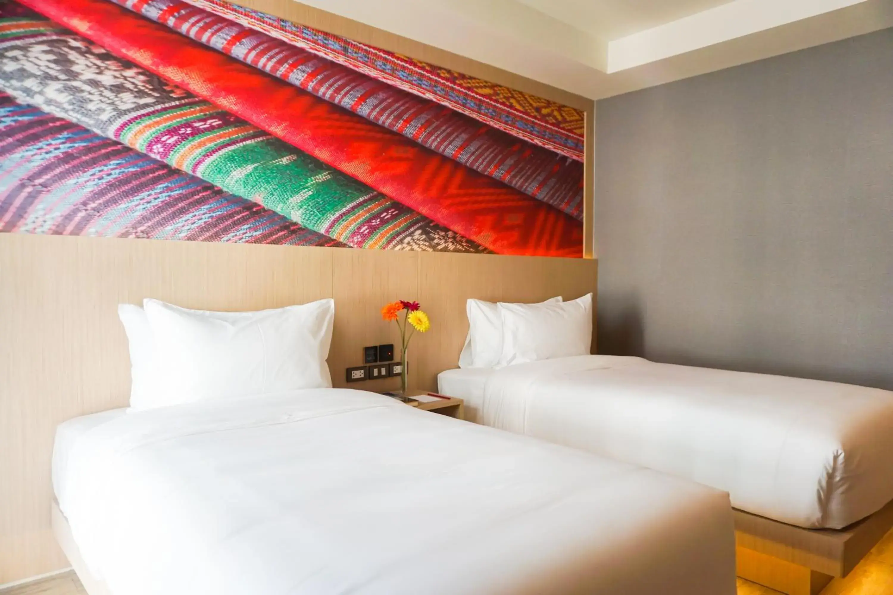 Superior Twin Room (Building B) in GLOW Pattaya Superior Twin Room (Building B) in GLOW Pattaya