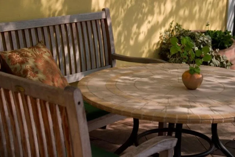 Balcony/Terrace in Hotel Csejtei