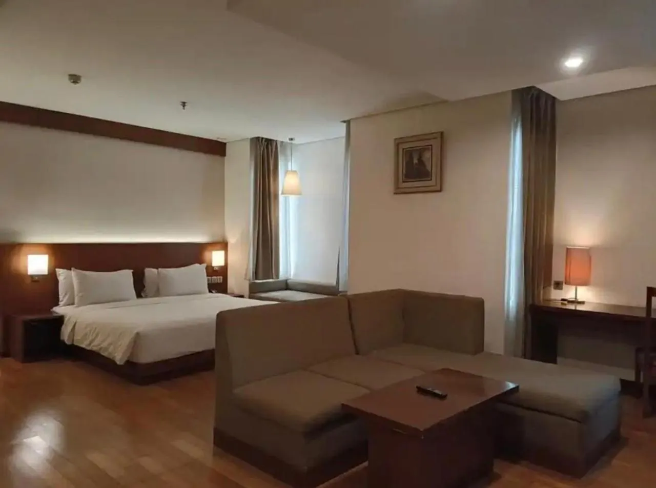 Bed in Oak Tree Emerald Hotel & Coventions Semarang