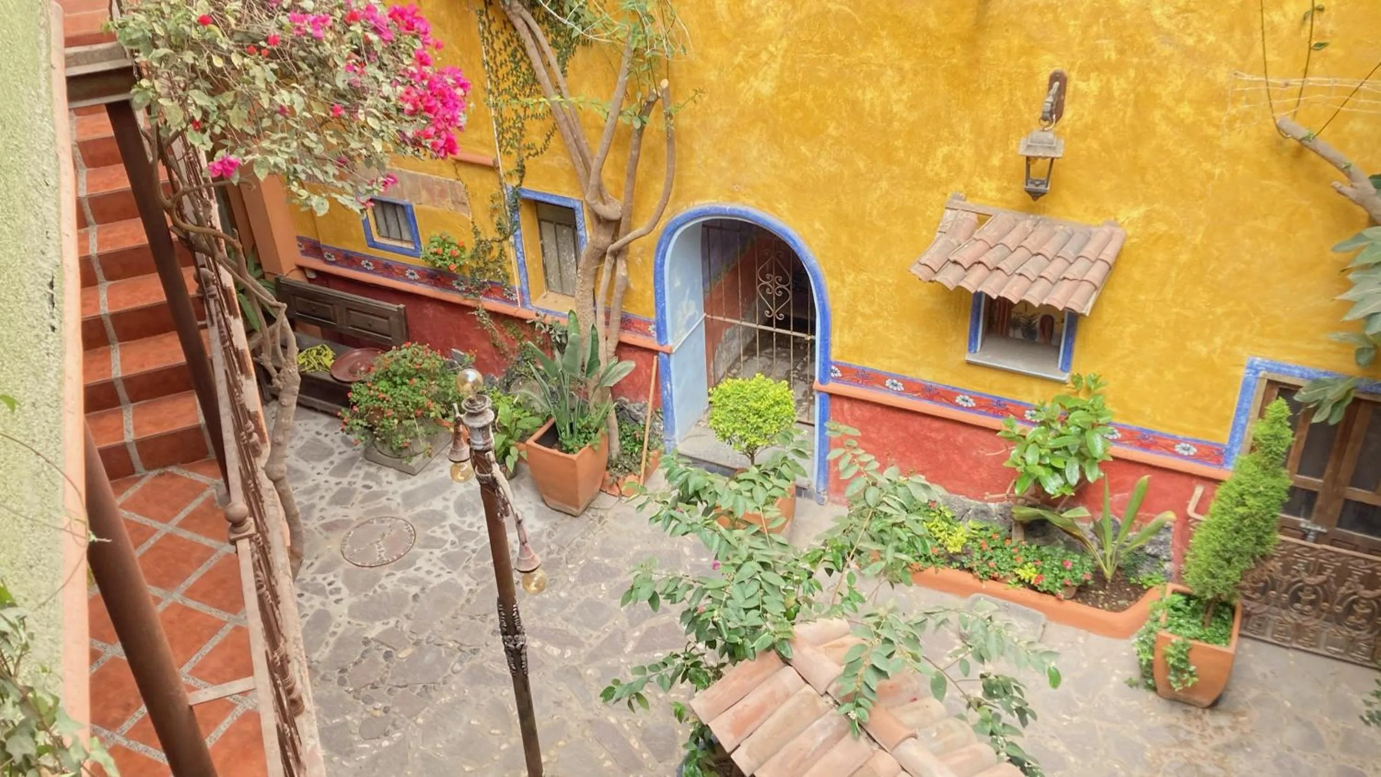 Patio in Hotel CasaMia