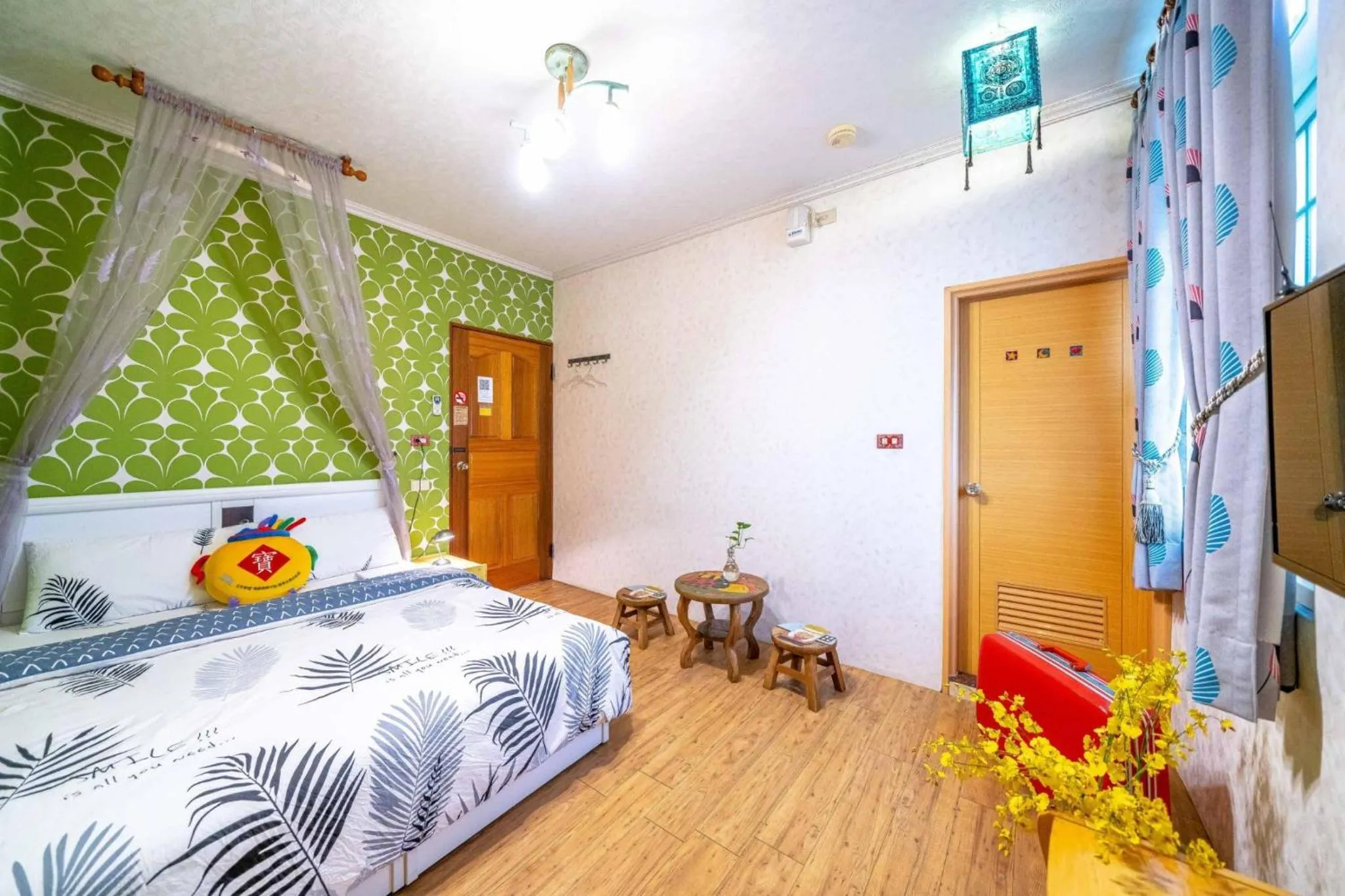 Photo of the whole room, Bed in Yilan Real Fun Homestay