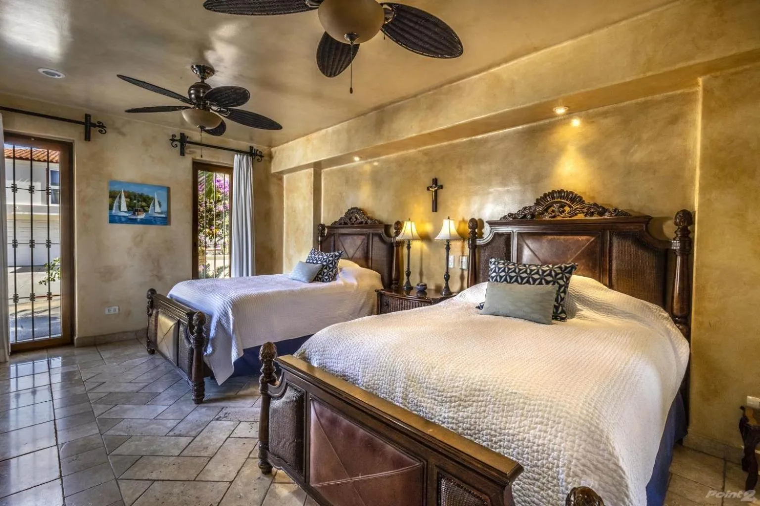 Bed in Villa Lucia Arch and Lands End Views - 4200 sq ft Luxury Villa