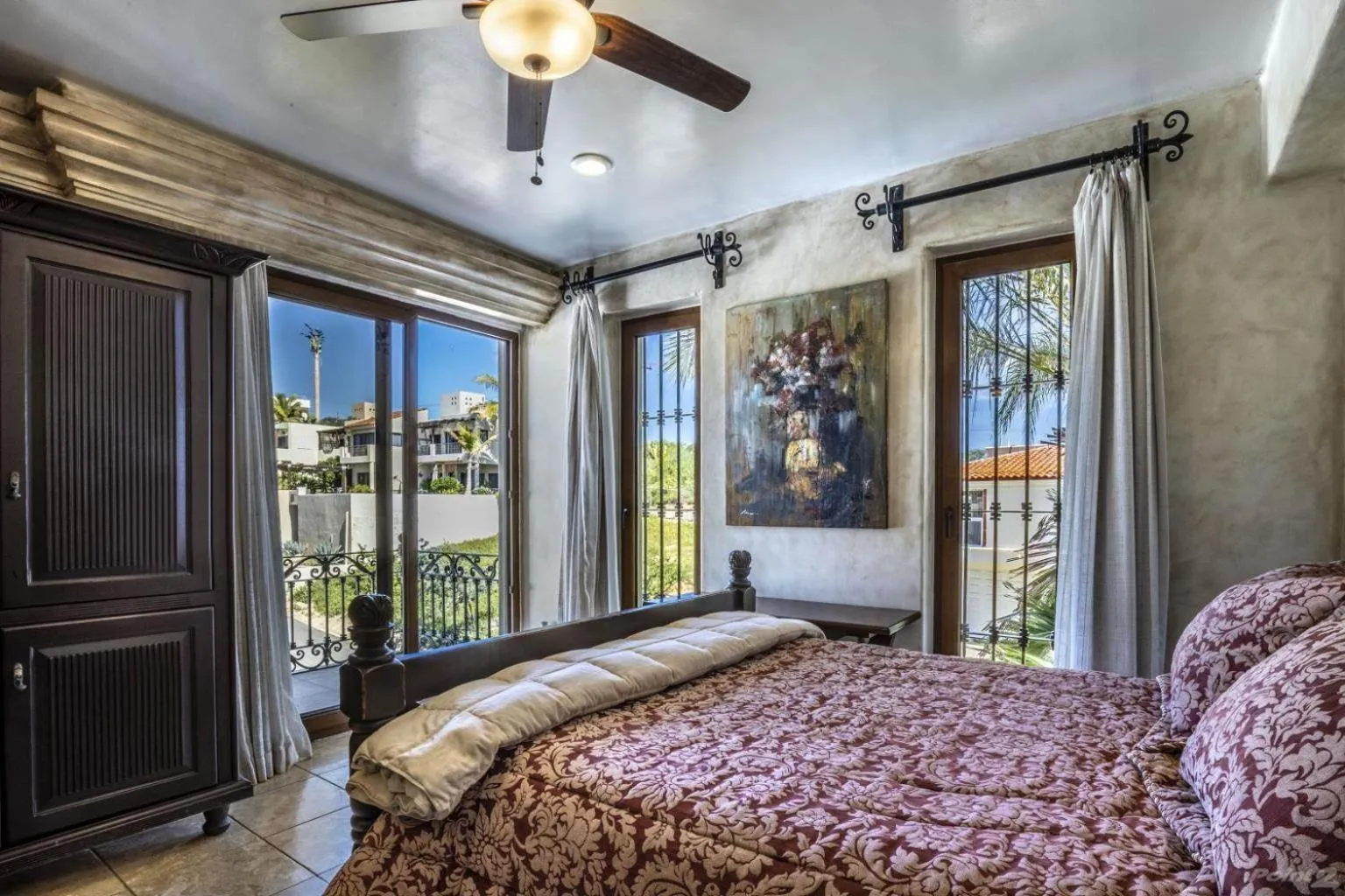 Bed in Villa Lucia Arch and Lands End Views - 4200 sq ft Luxury Villa