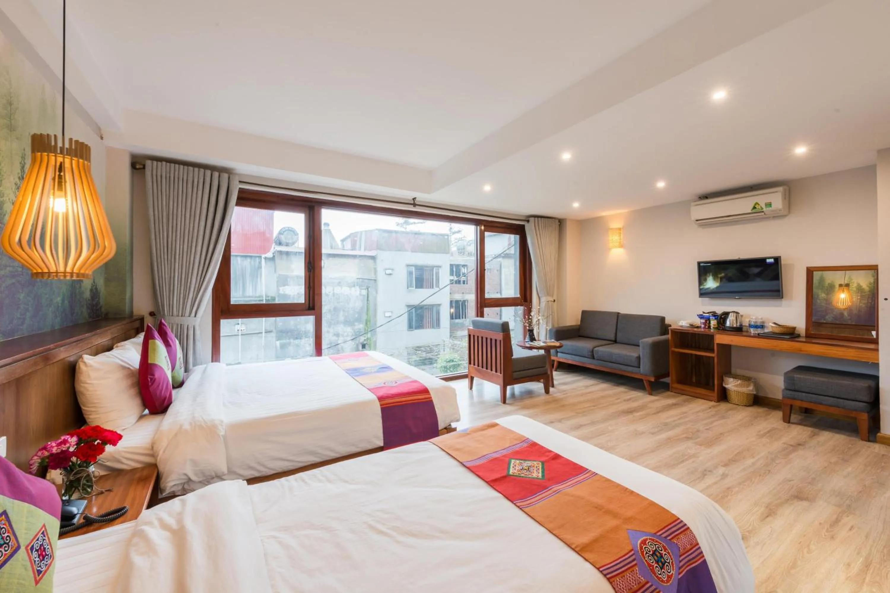 Bedroom, Bed in Sapa Panorama Hotel