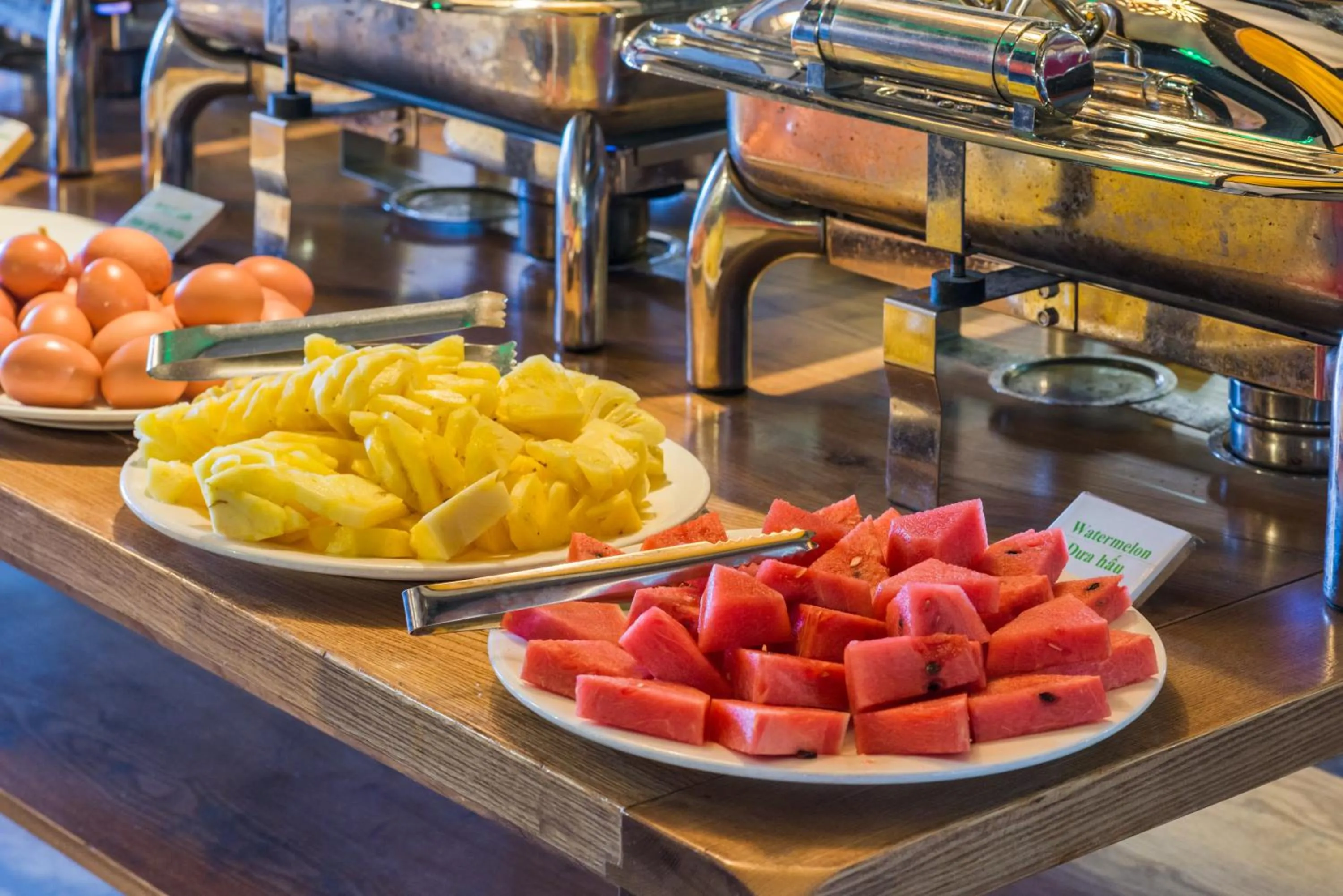 Buffet breakfast in Sapa Panorama Hotel