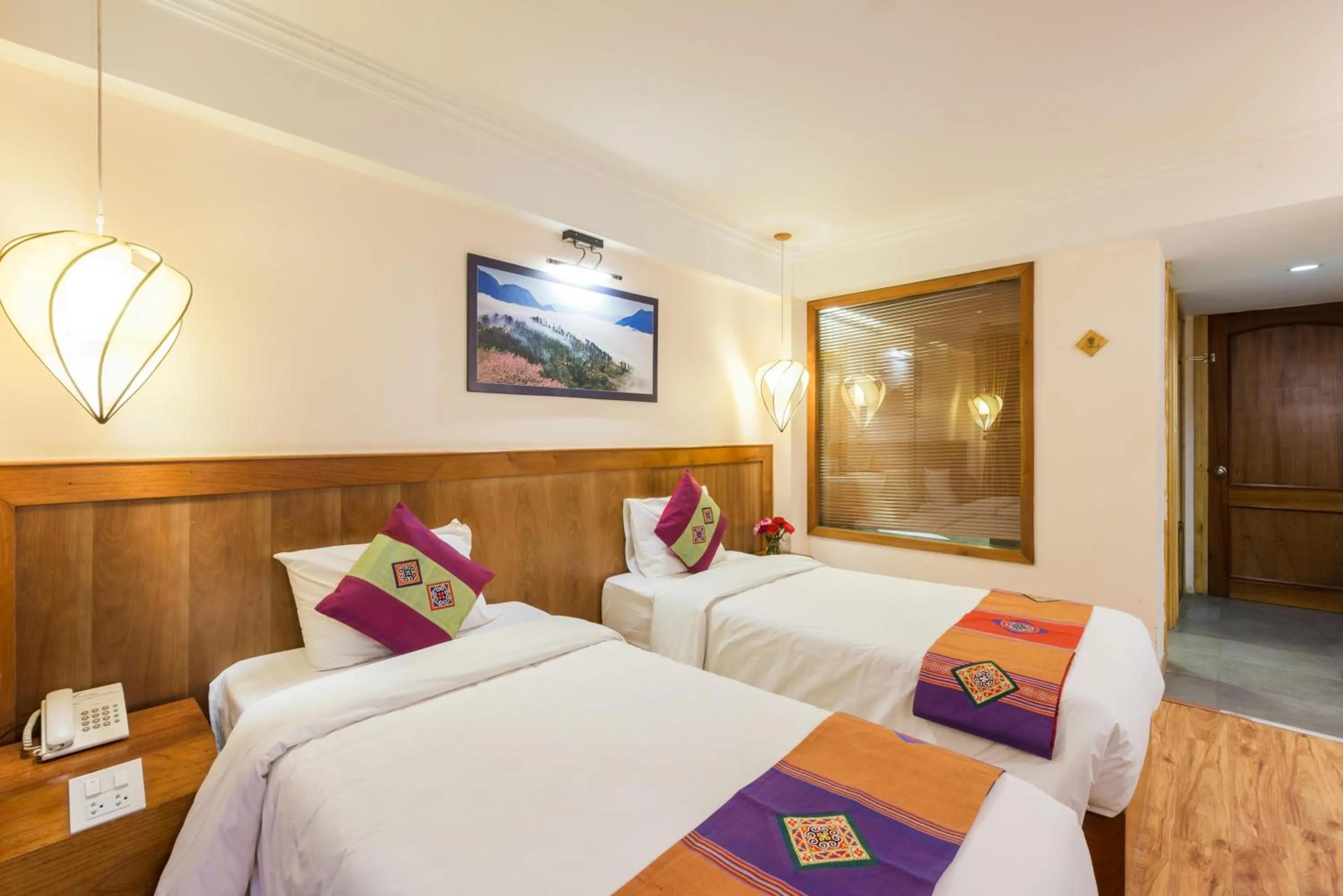 Bedroom, Bed in Sapa Panorama Hotel