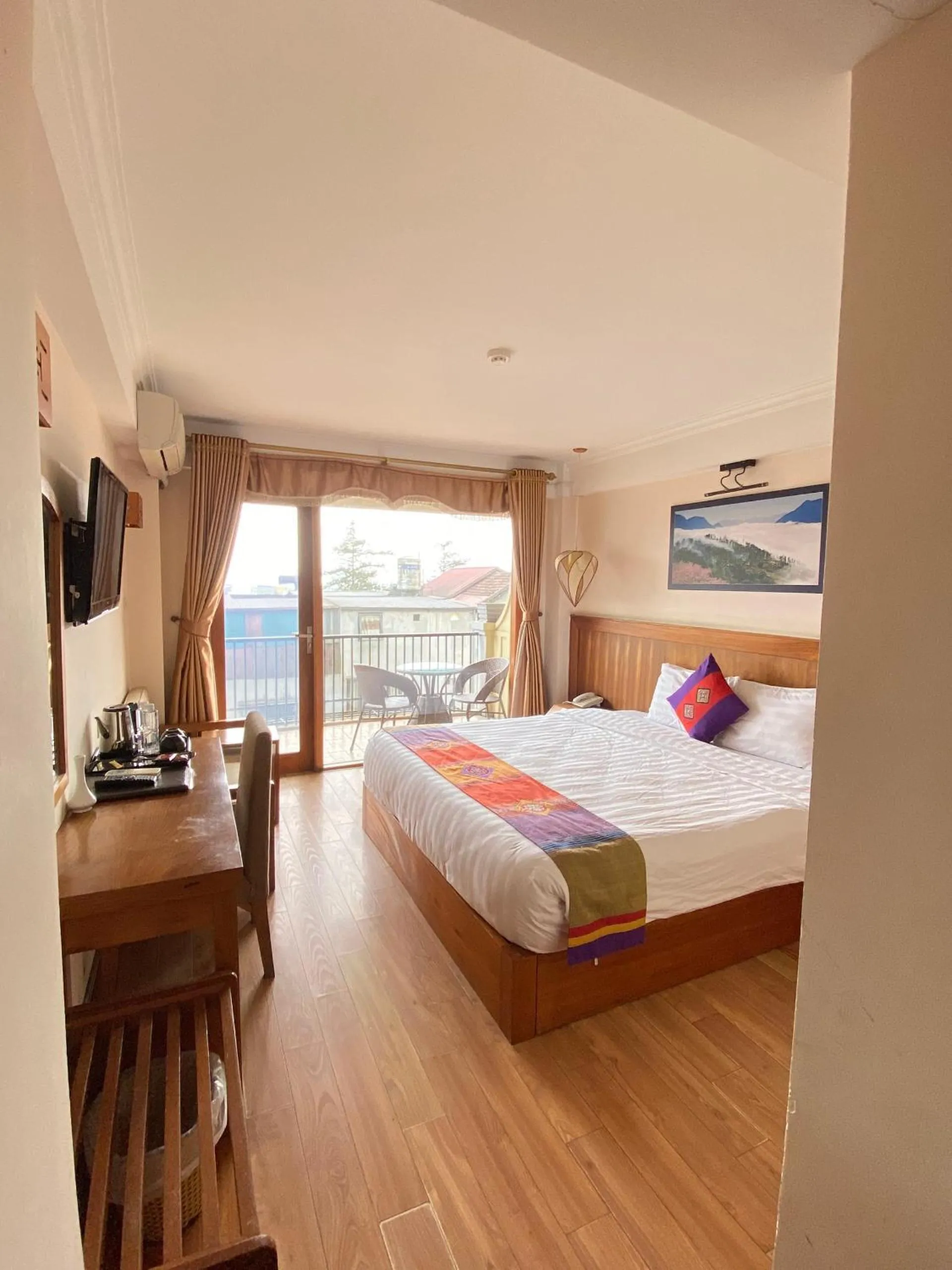 Bedroom, Bed in Sapa Panorama Hotel