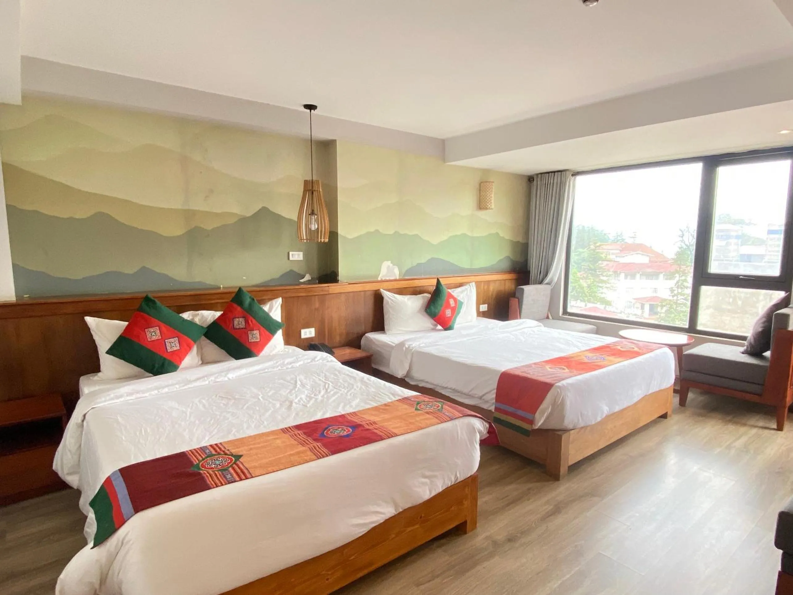 Bedroom, Bed in Sapa Panorama Hotel