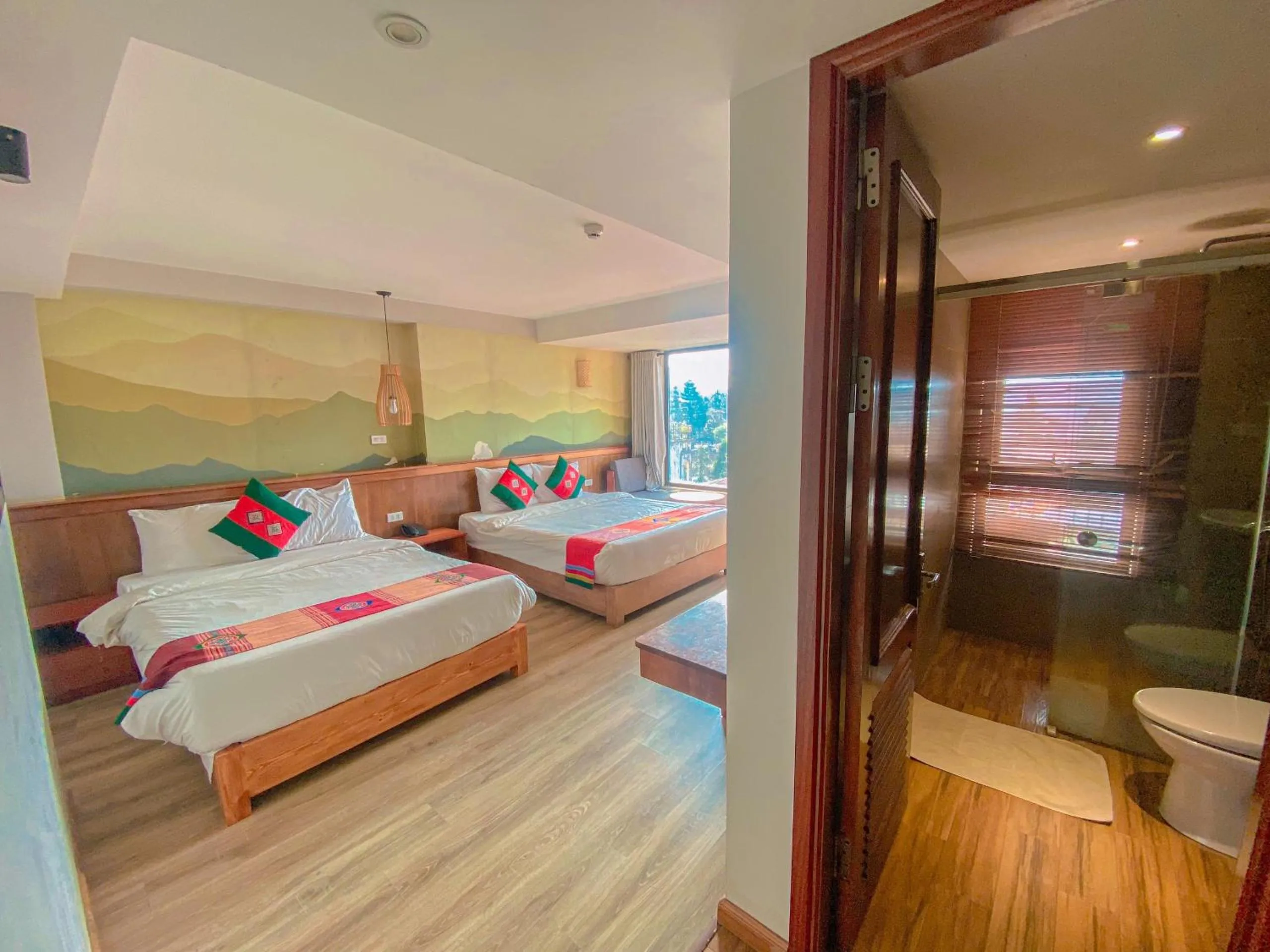 Bedroom, Bed in Sapa Panorama Hotel