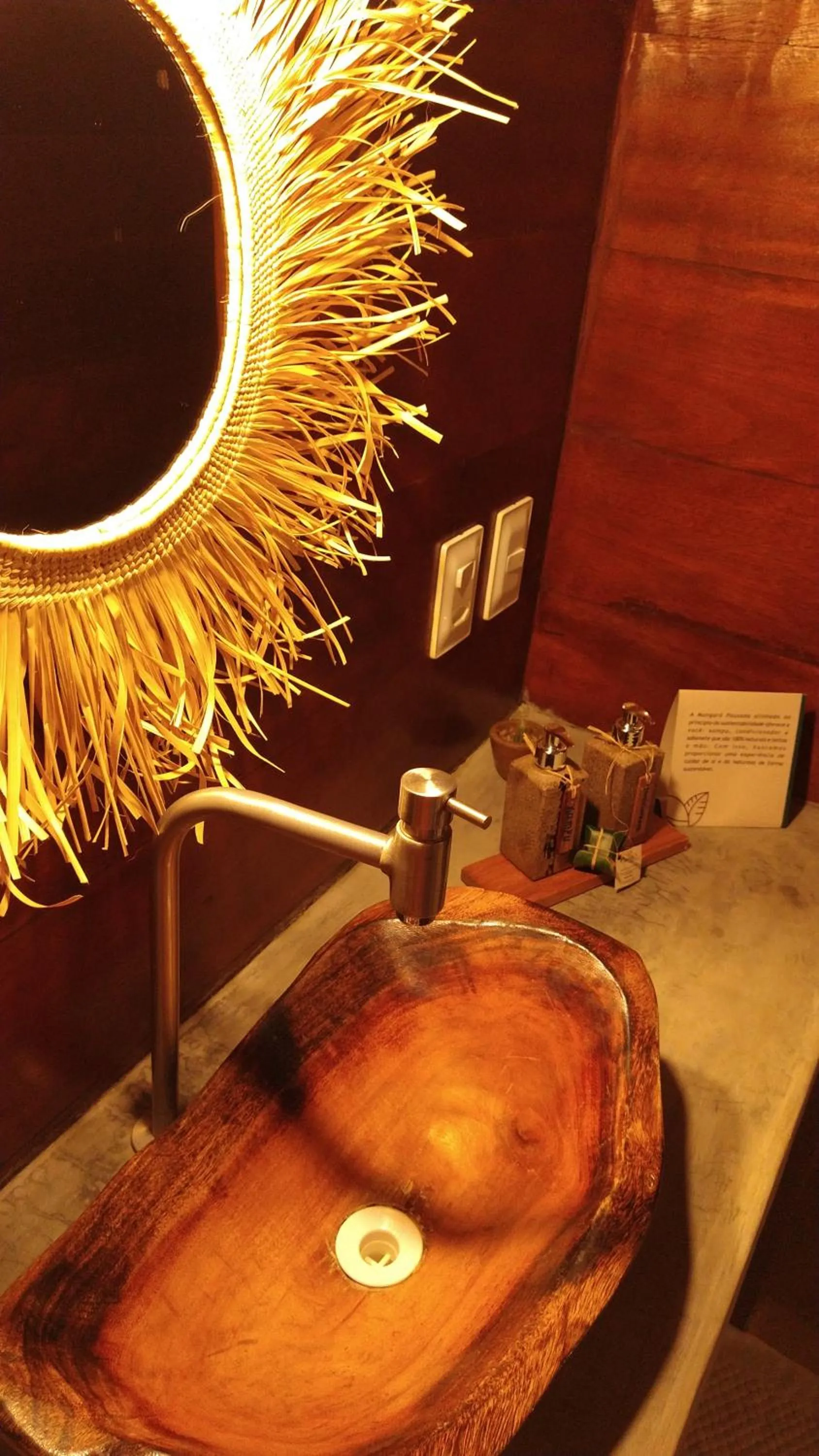 Bathroom in Mangará Pousada