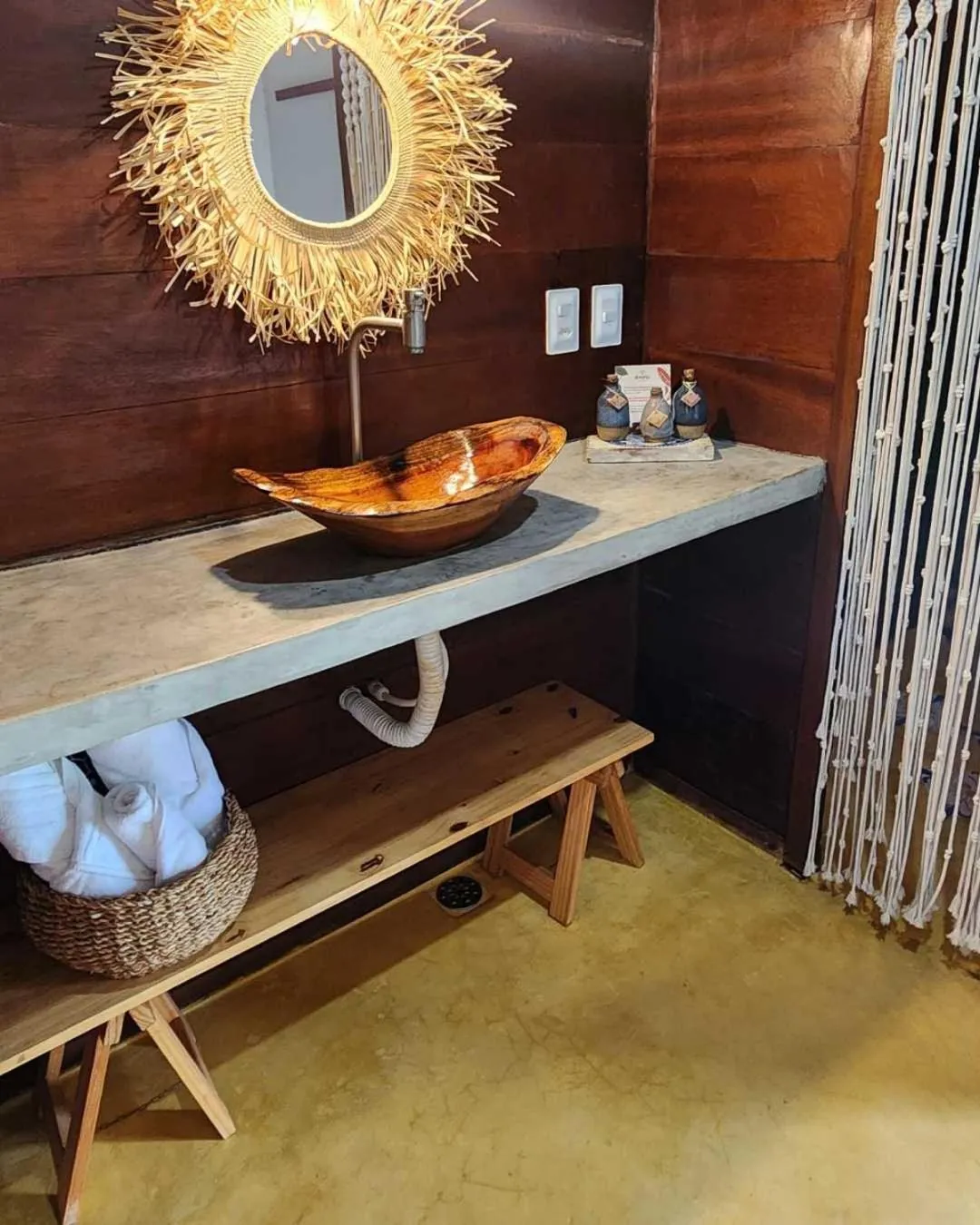 Bathroom in Mangará Pousada