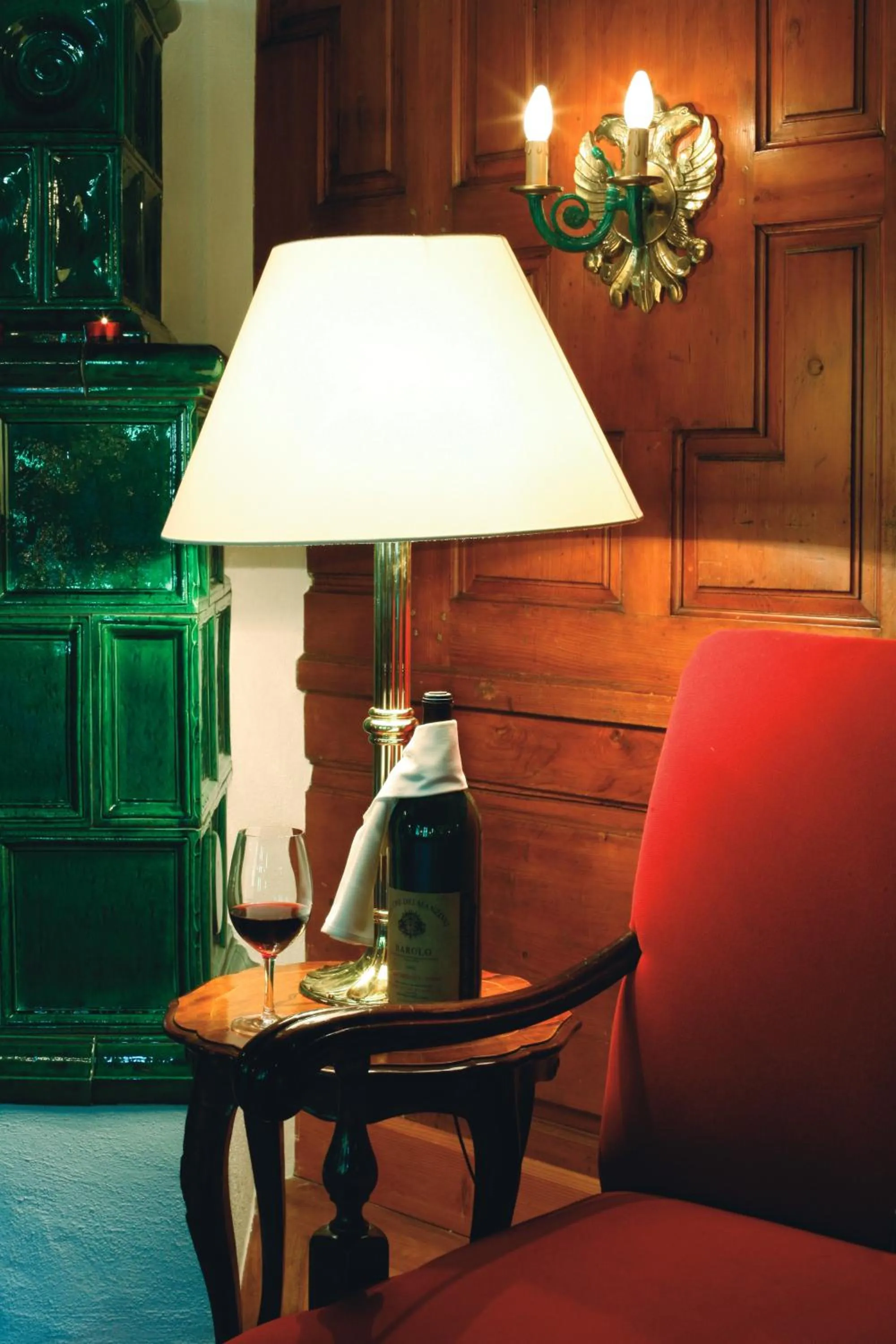 Decorative detail in Villa Solitude