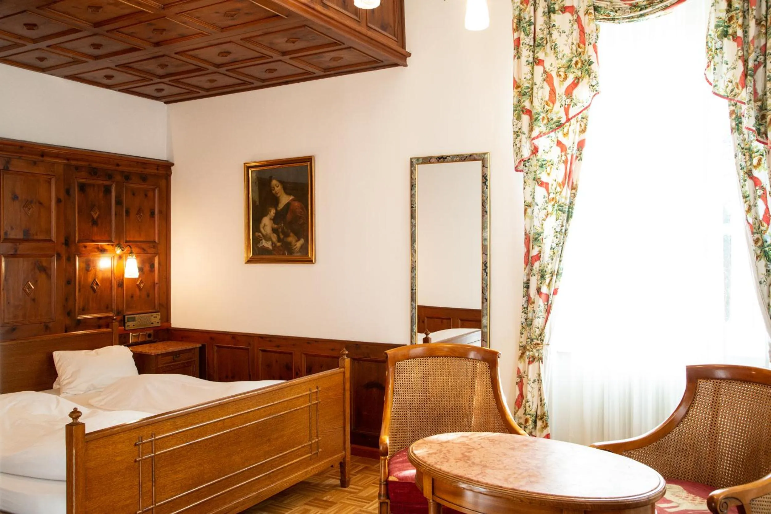 Seating area in Villa Solitude