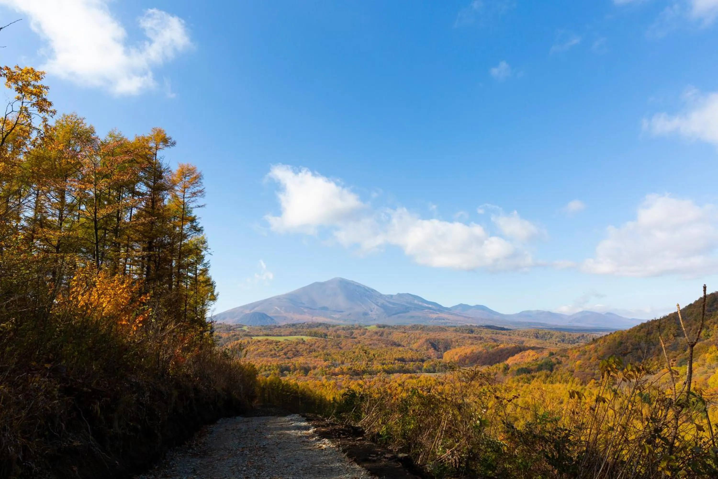 Natural landscape in Asama Kuzanbo