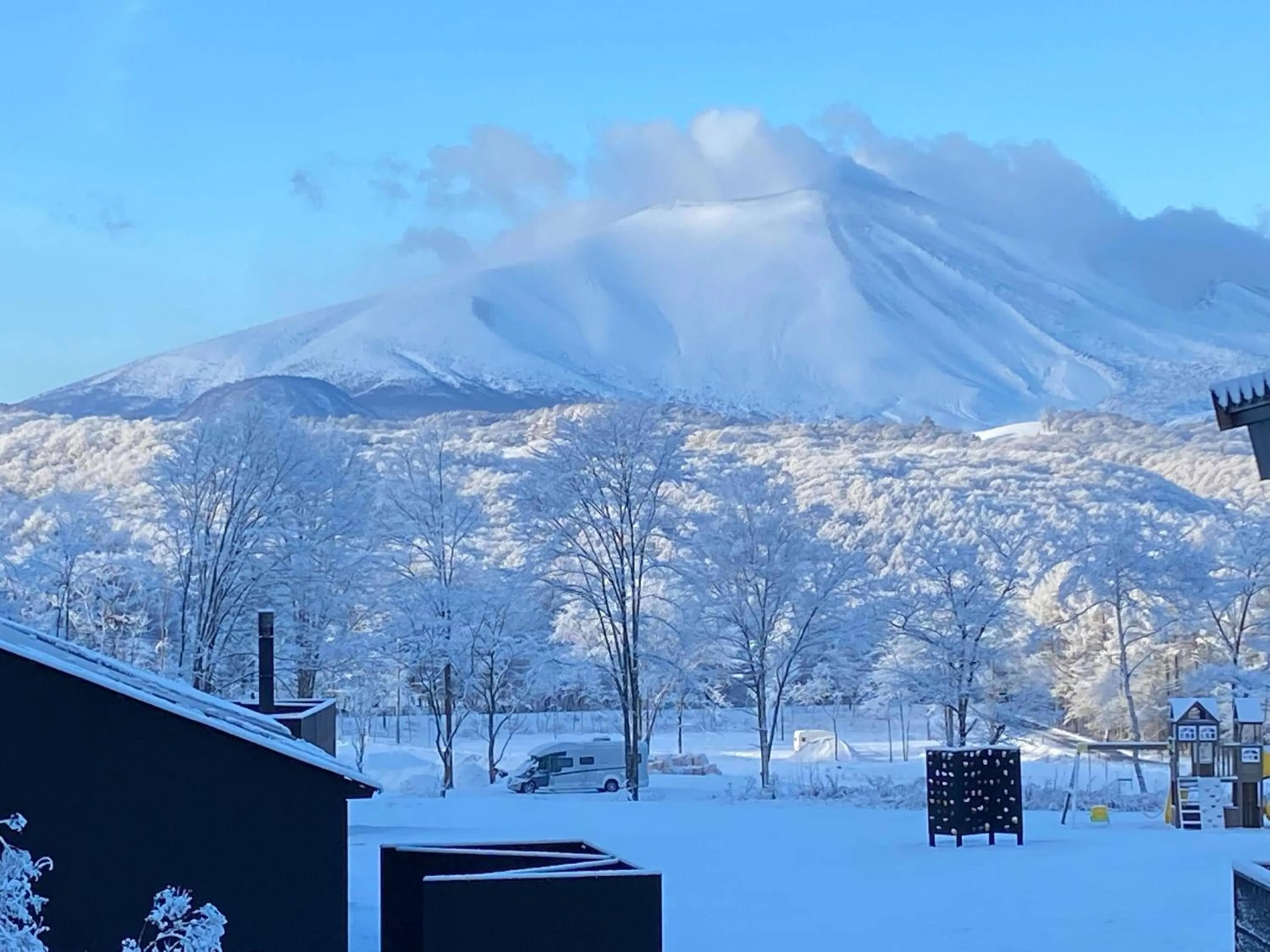 Natural landscape in Asama Kuzanbo